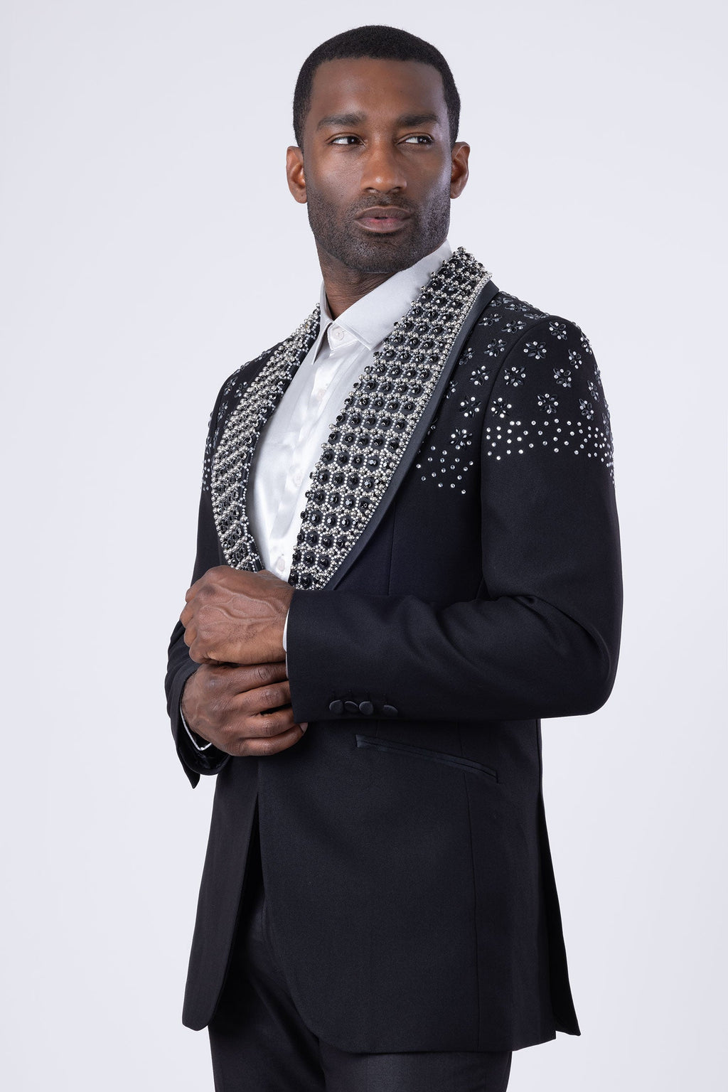 Trelix Rhinestone Blazer