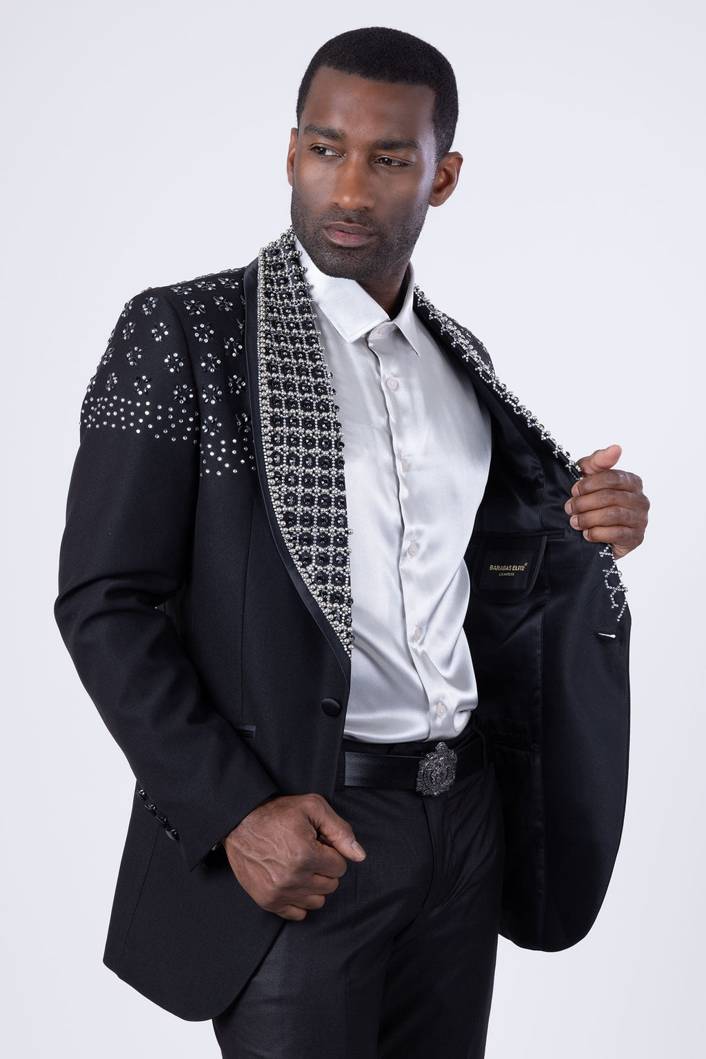 Trelix Rhinestone Blazer