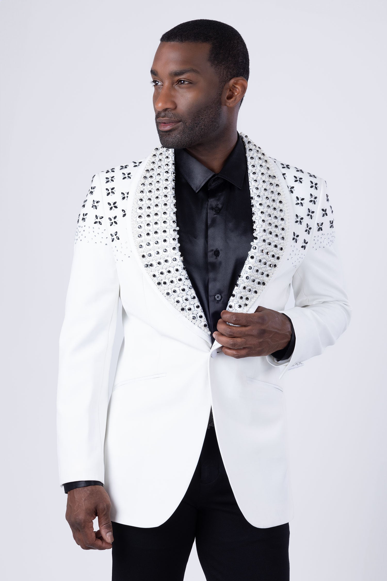 Trelix Rhinestone Blazer