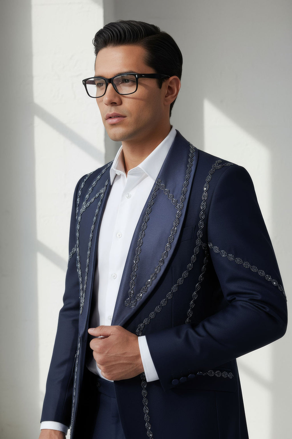 Driftbloom Beaded Blazer