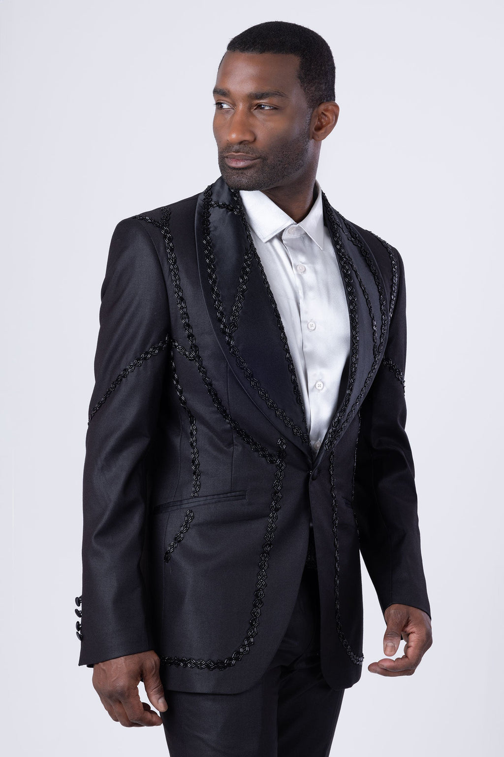 Driftbloom Beaded Blazer