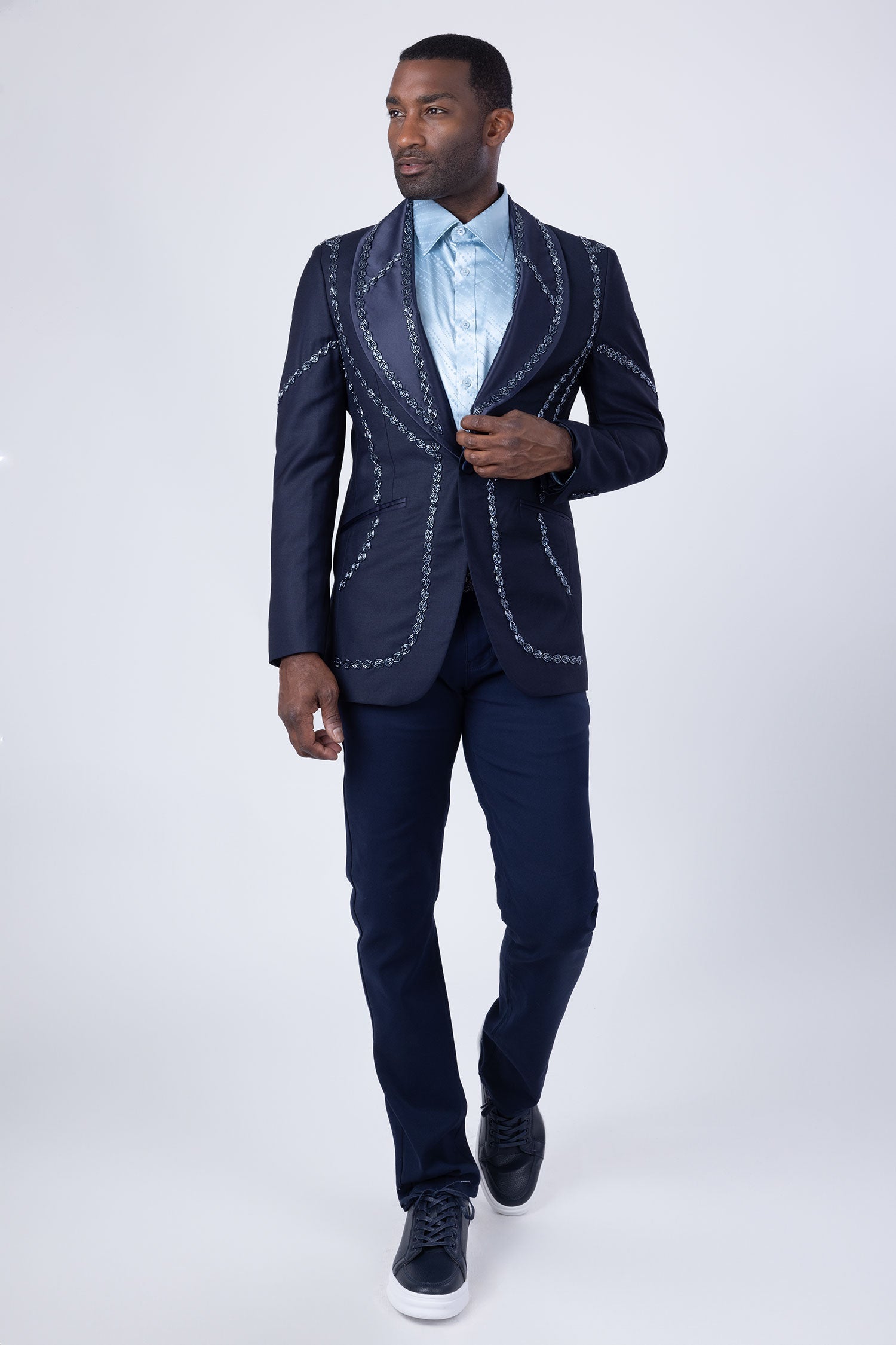 Driftbloom Beaded Blazer