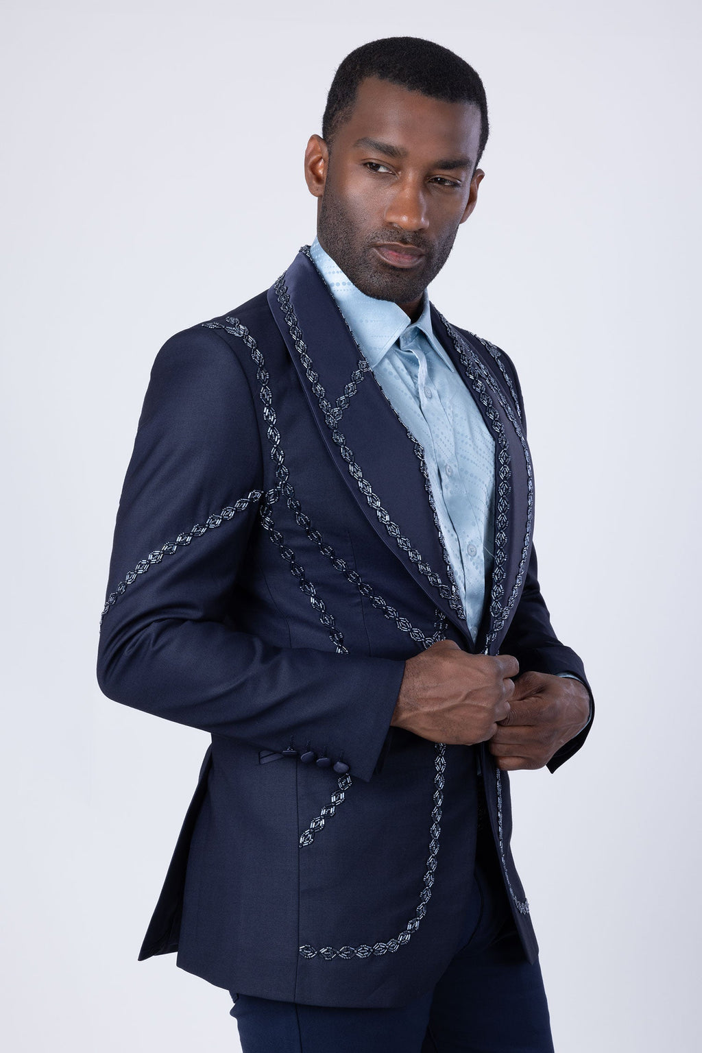 Driftbloom Beaded Blazer