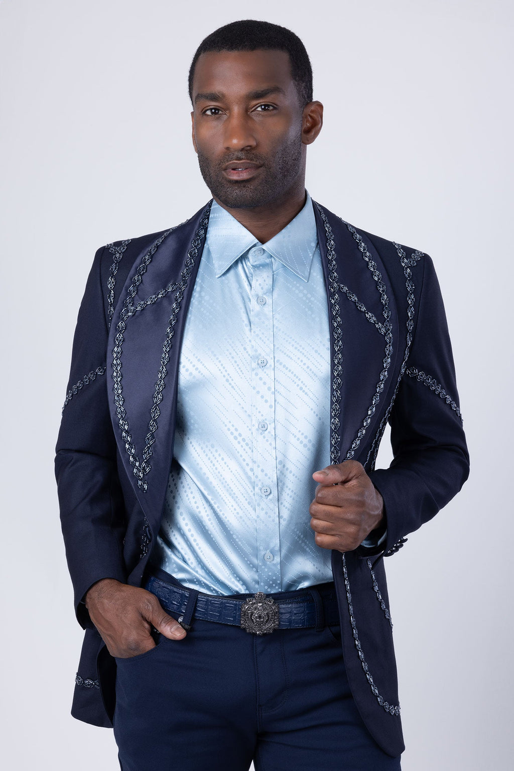 Driftbloom Beaded Blazer