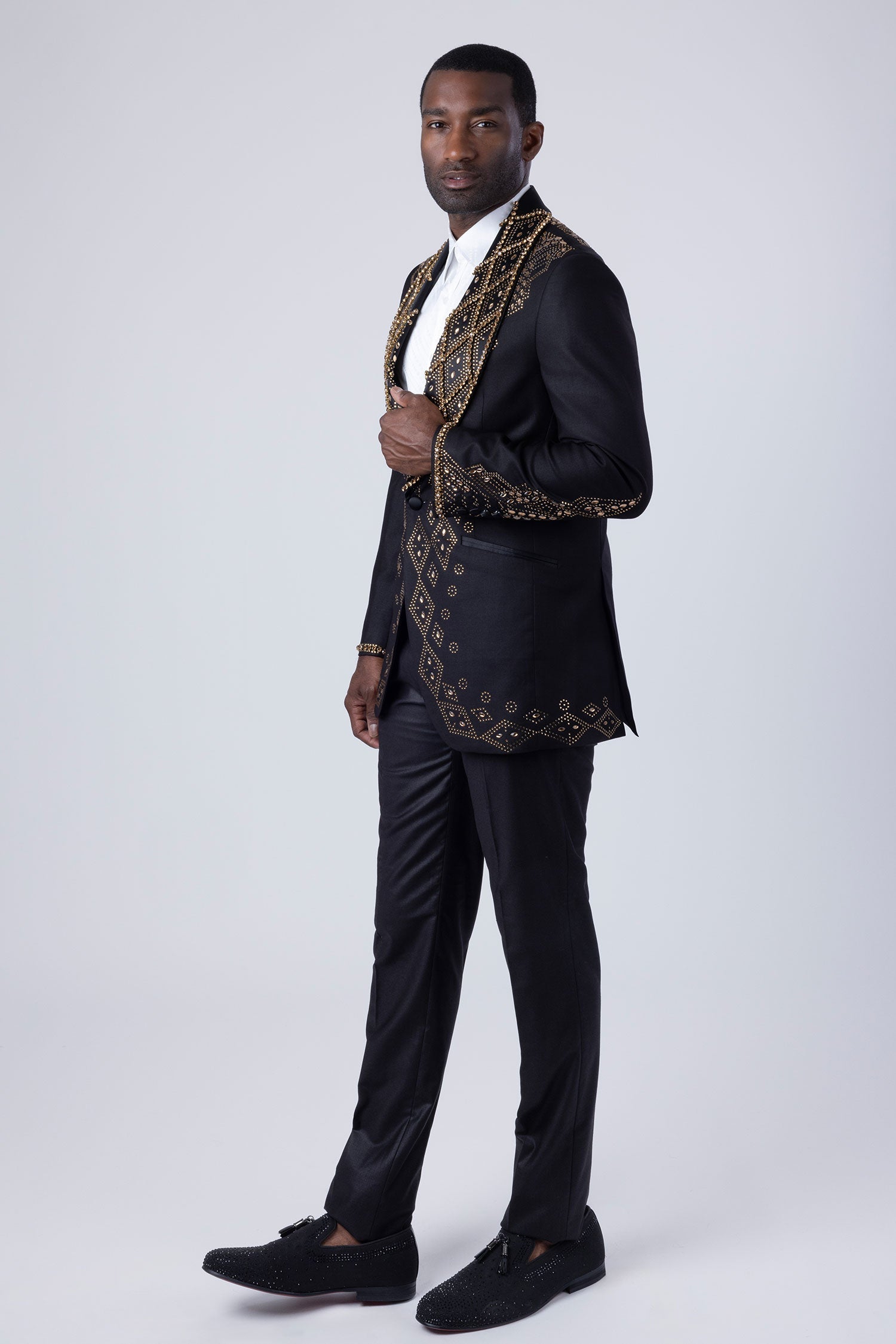 Echohood Rhinestone Blazer