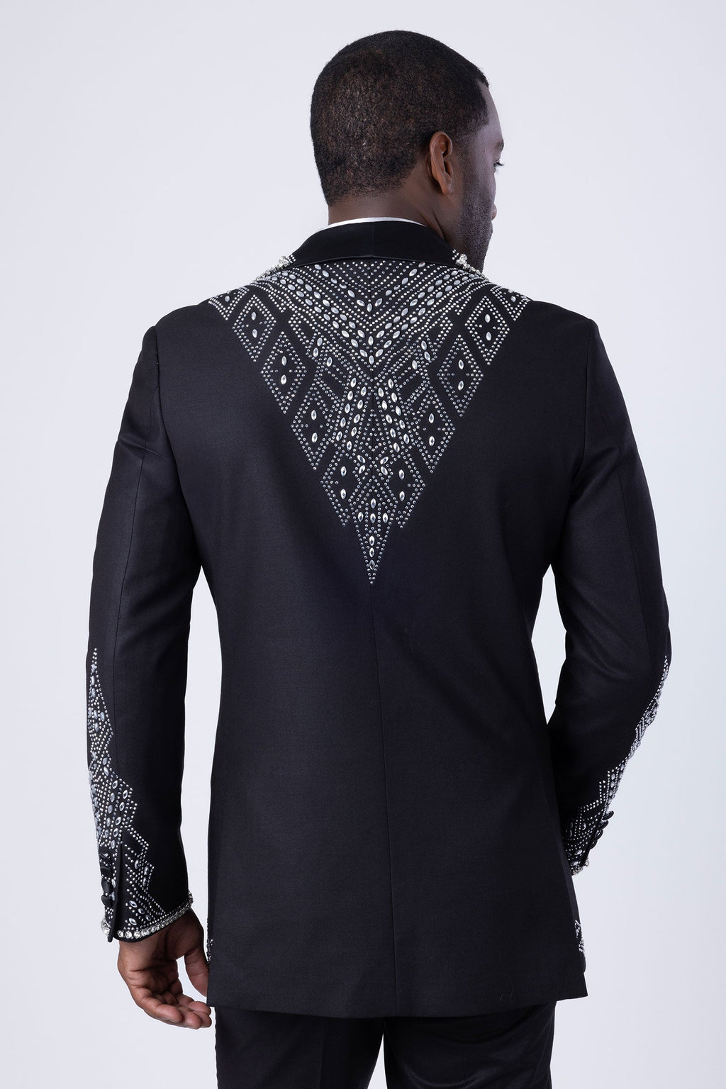 Echohood Rhinestone Blazer