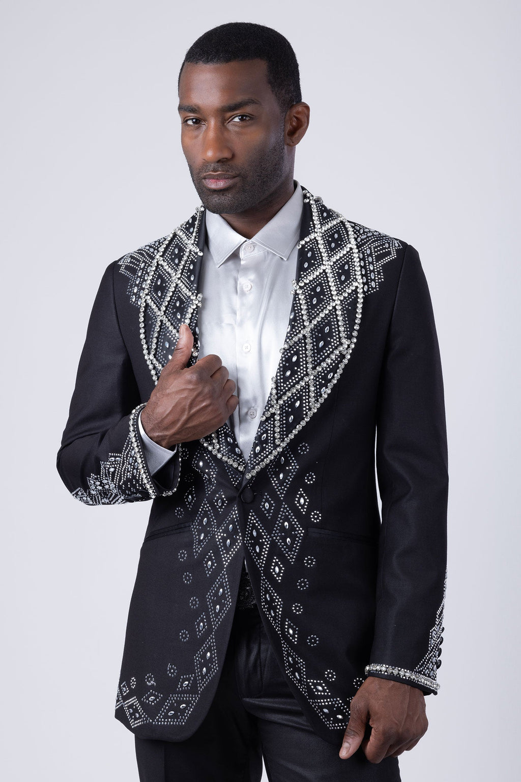 Echohood Rhinestone Blazer