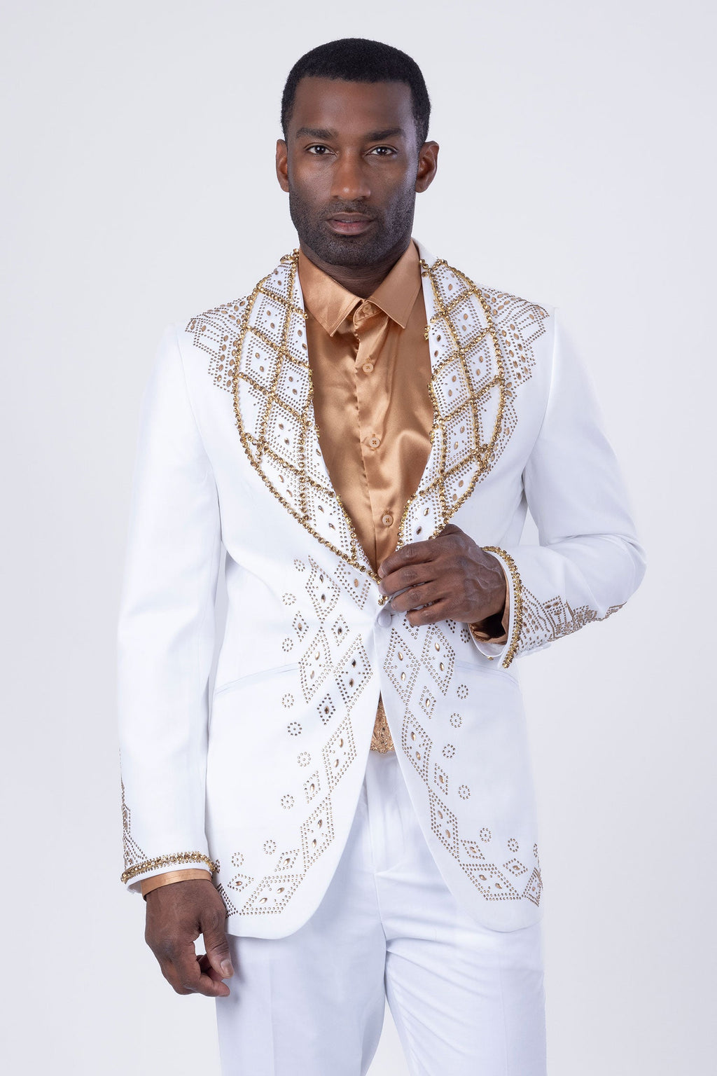 Echohood Rhinestone Blazer