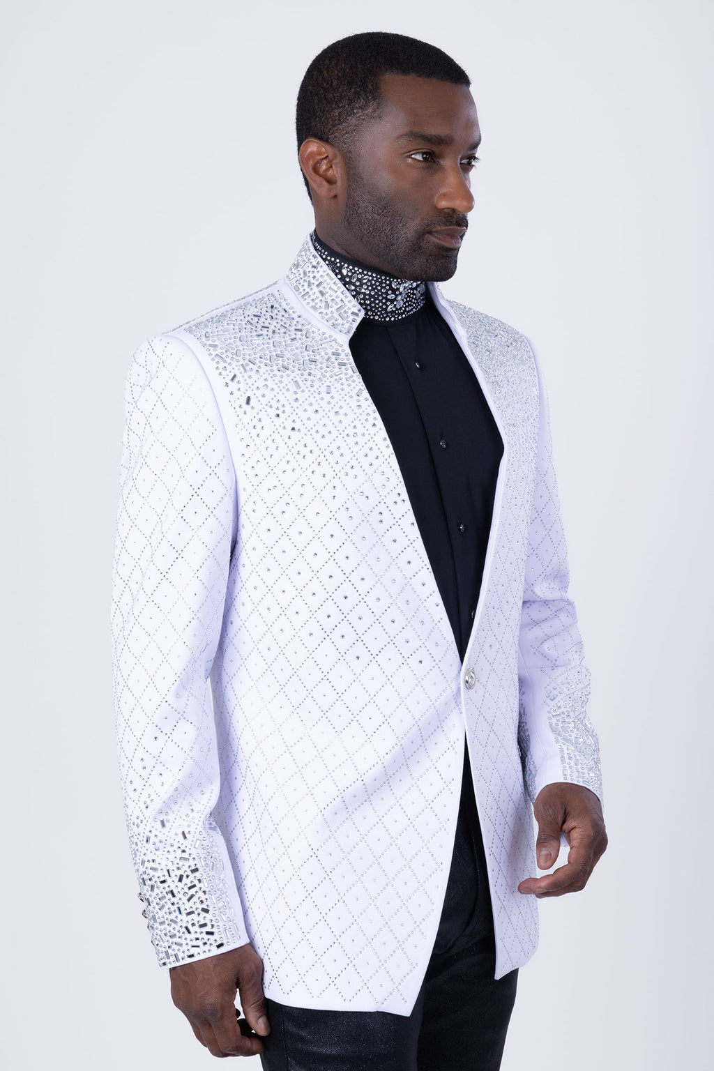 Trivon Rhinestone Blazer