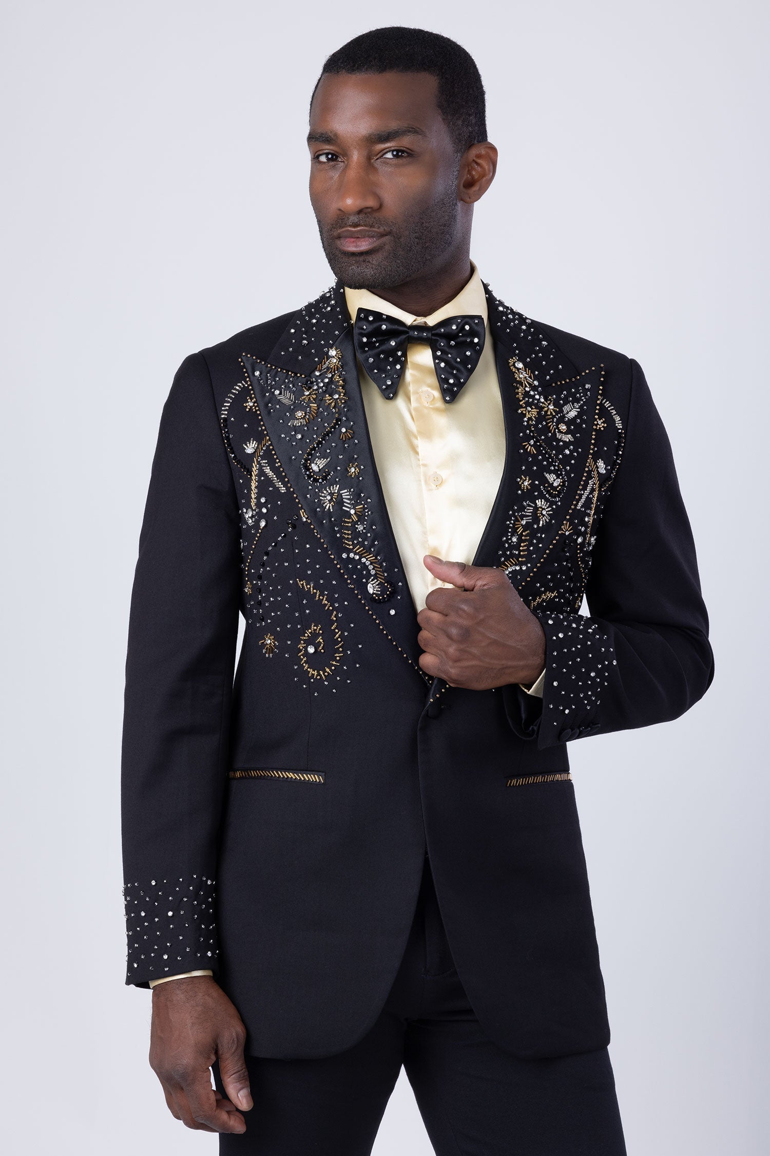 Tullina Rhinestone Suit