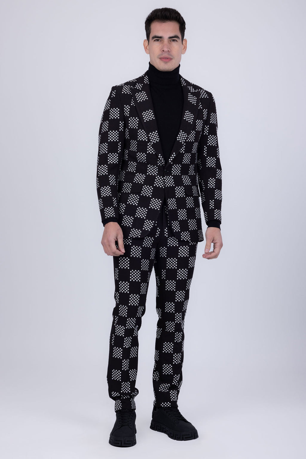 Munich Checkered Suit