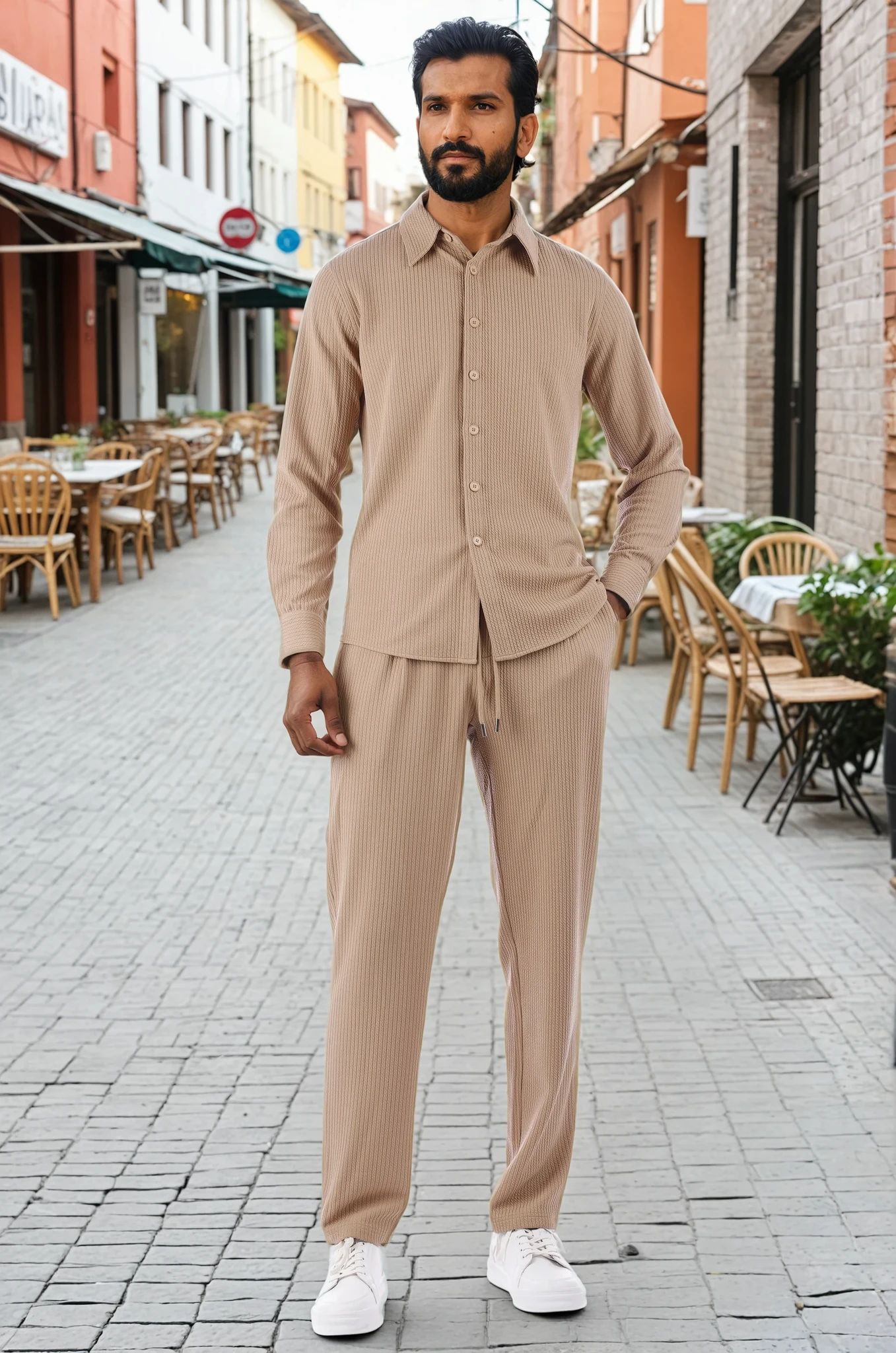 Downtown Fancy Leisure Suit