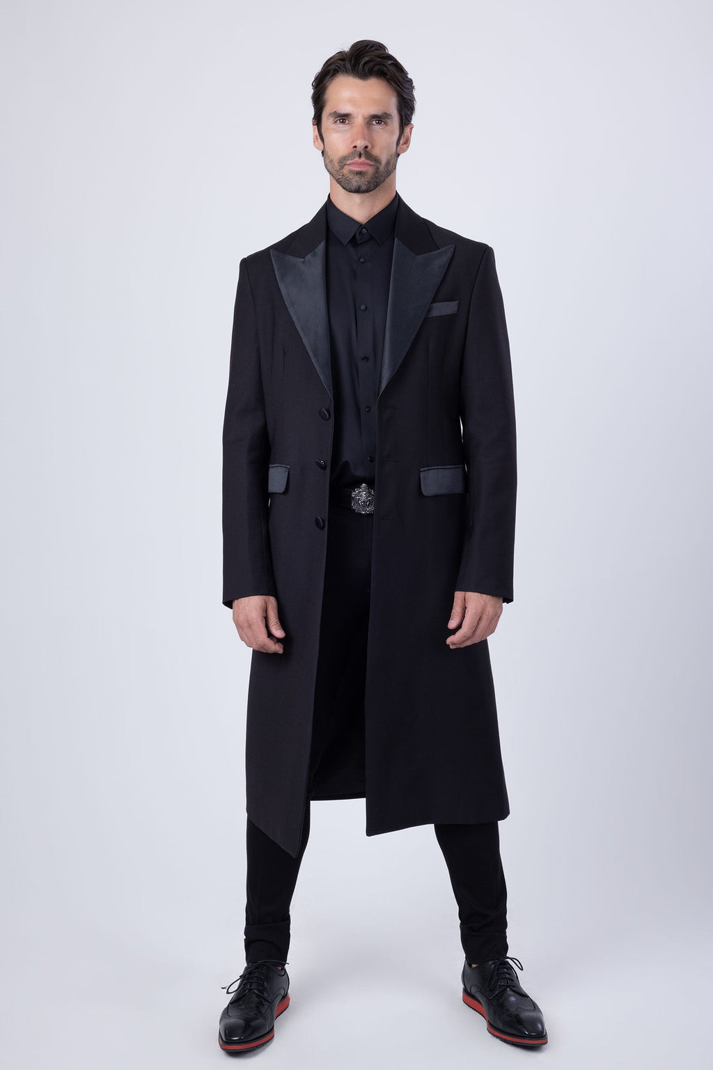 Fabledrobe Solid Long Coat