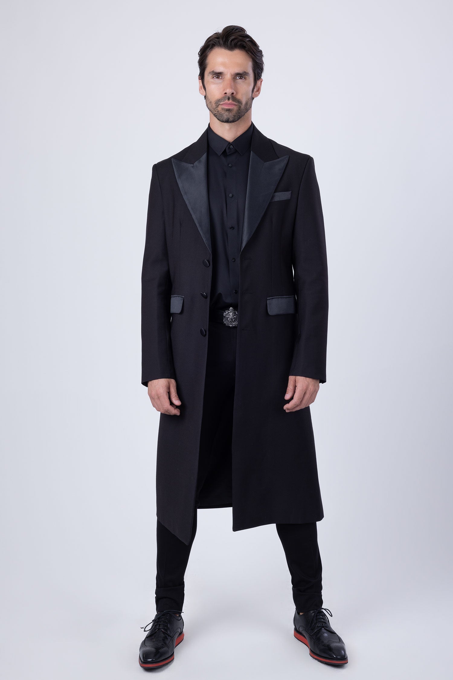 Fabledrobe Solid Long Coat