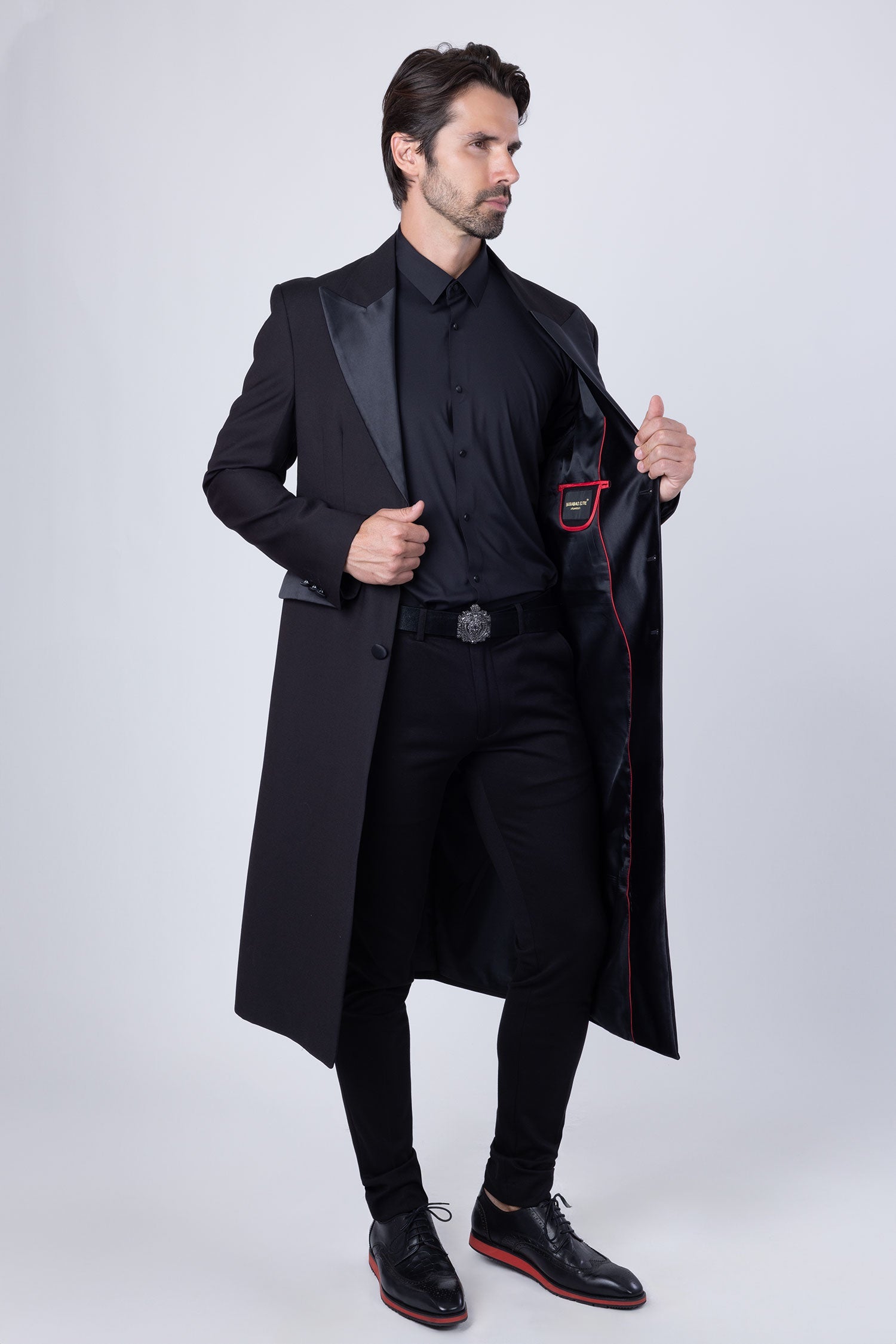 Fabledrobe Solid Long Coat