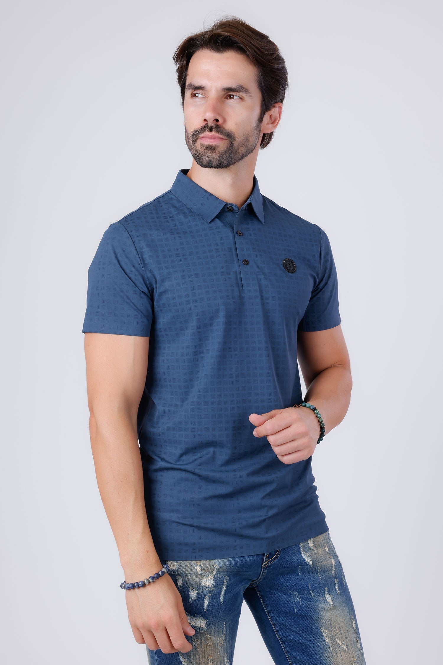 Mumbai Checkered Polo Shirt