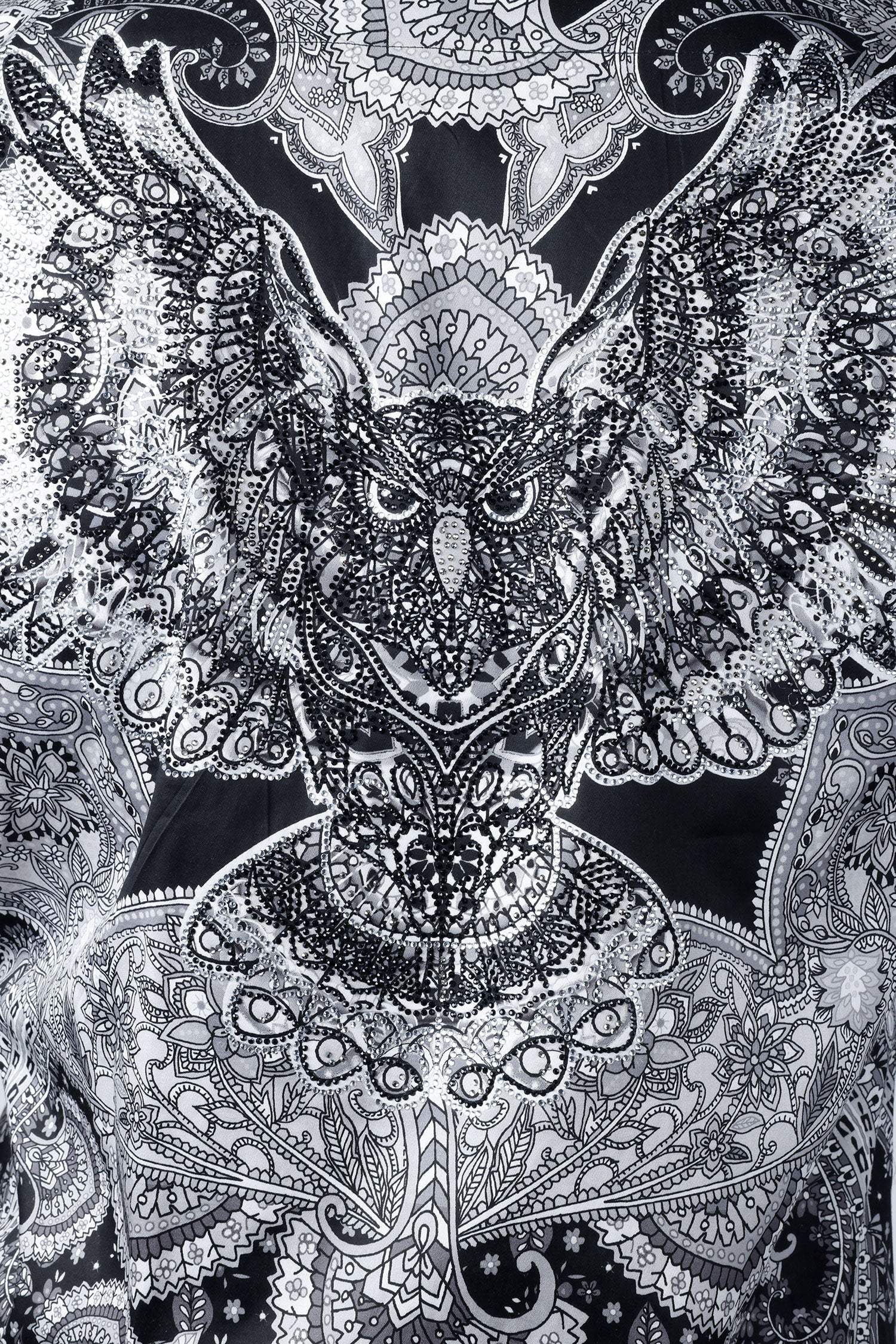 Blushwrap Rhinestone Long Sleeve Shirt