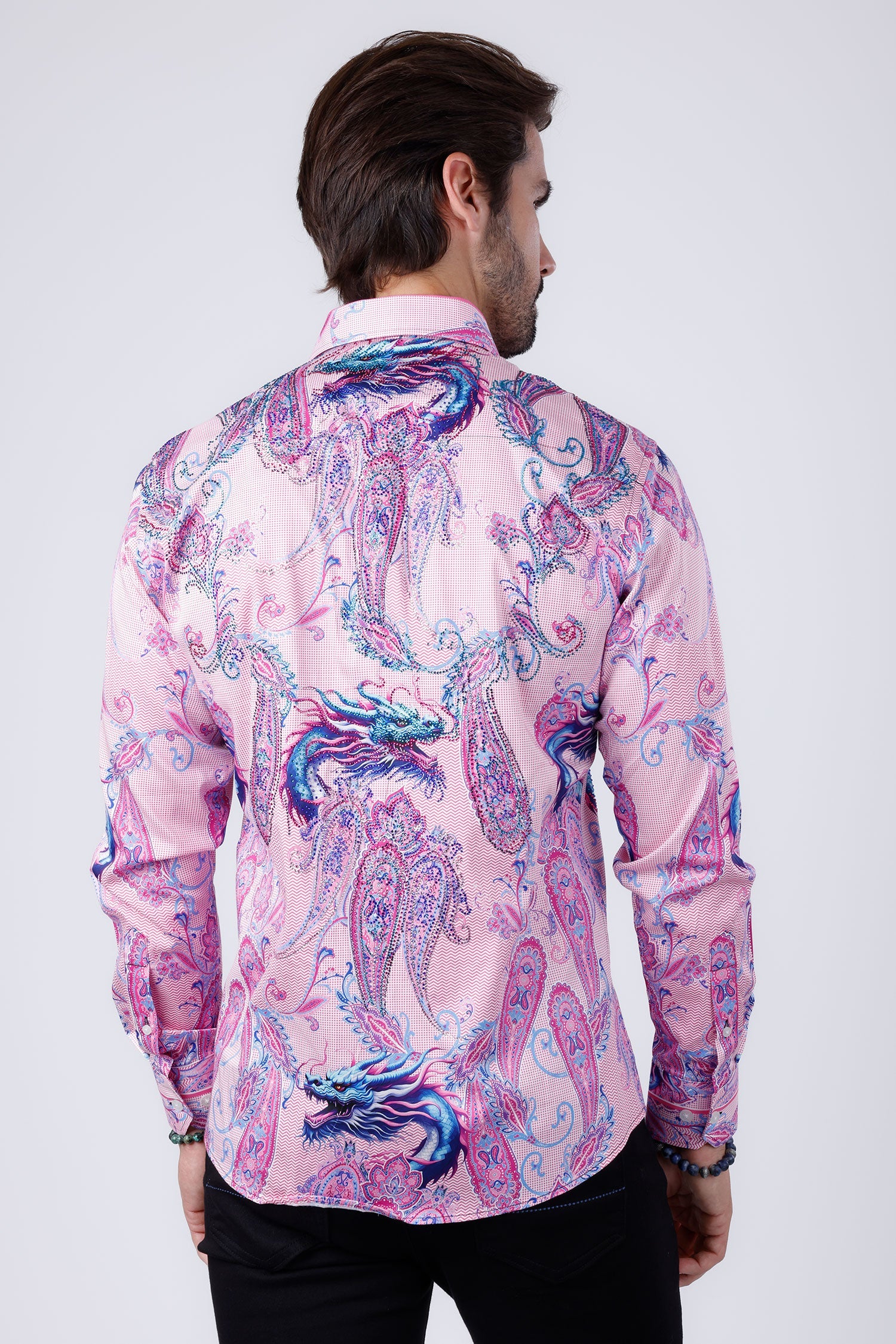 Breechquilt Rhinestone Long Sleeve Shirt