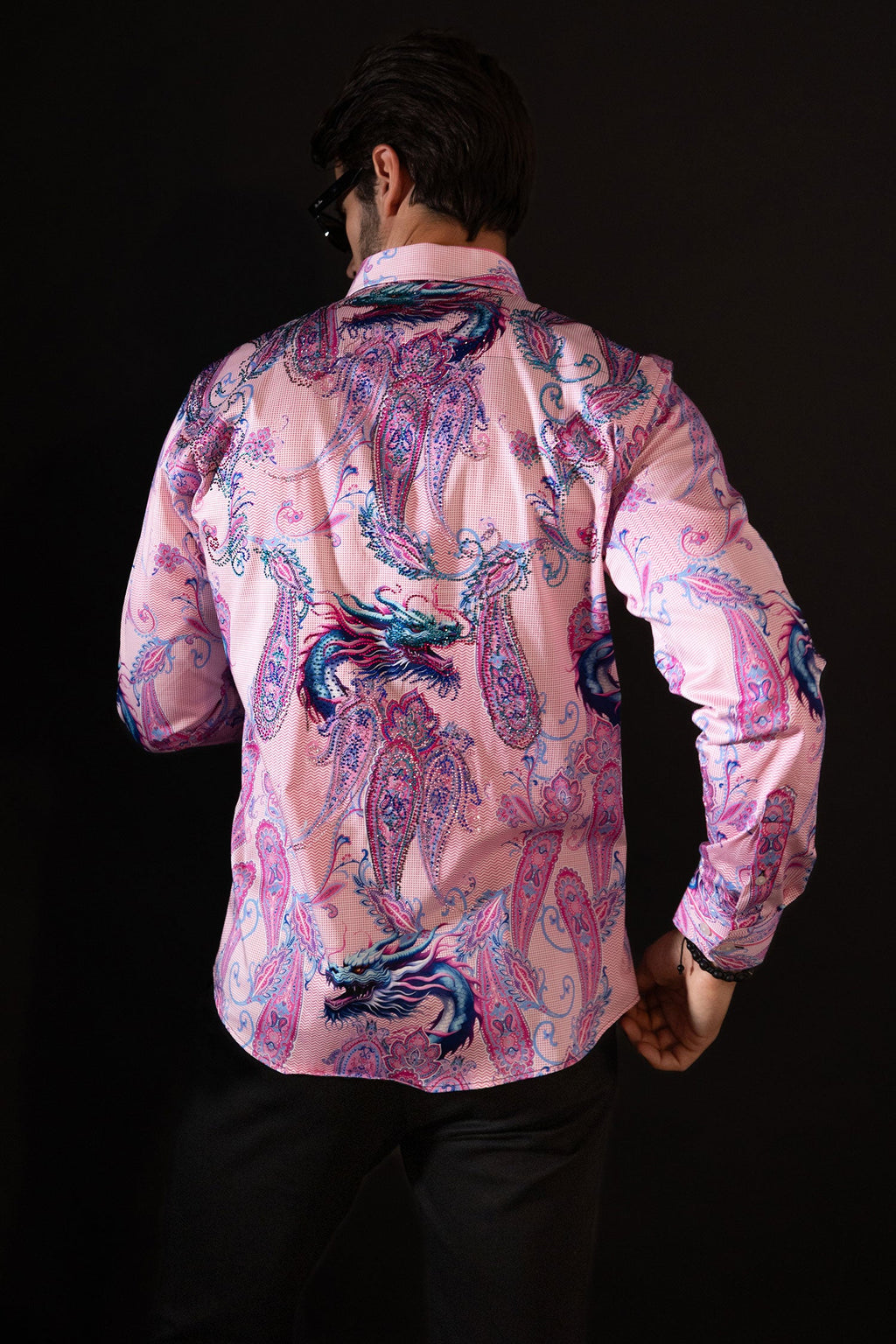 Breechquilt Rhinestone Long Sleeve Shirt