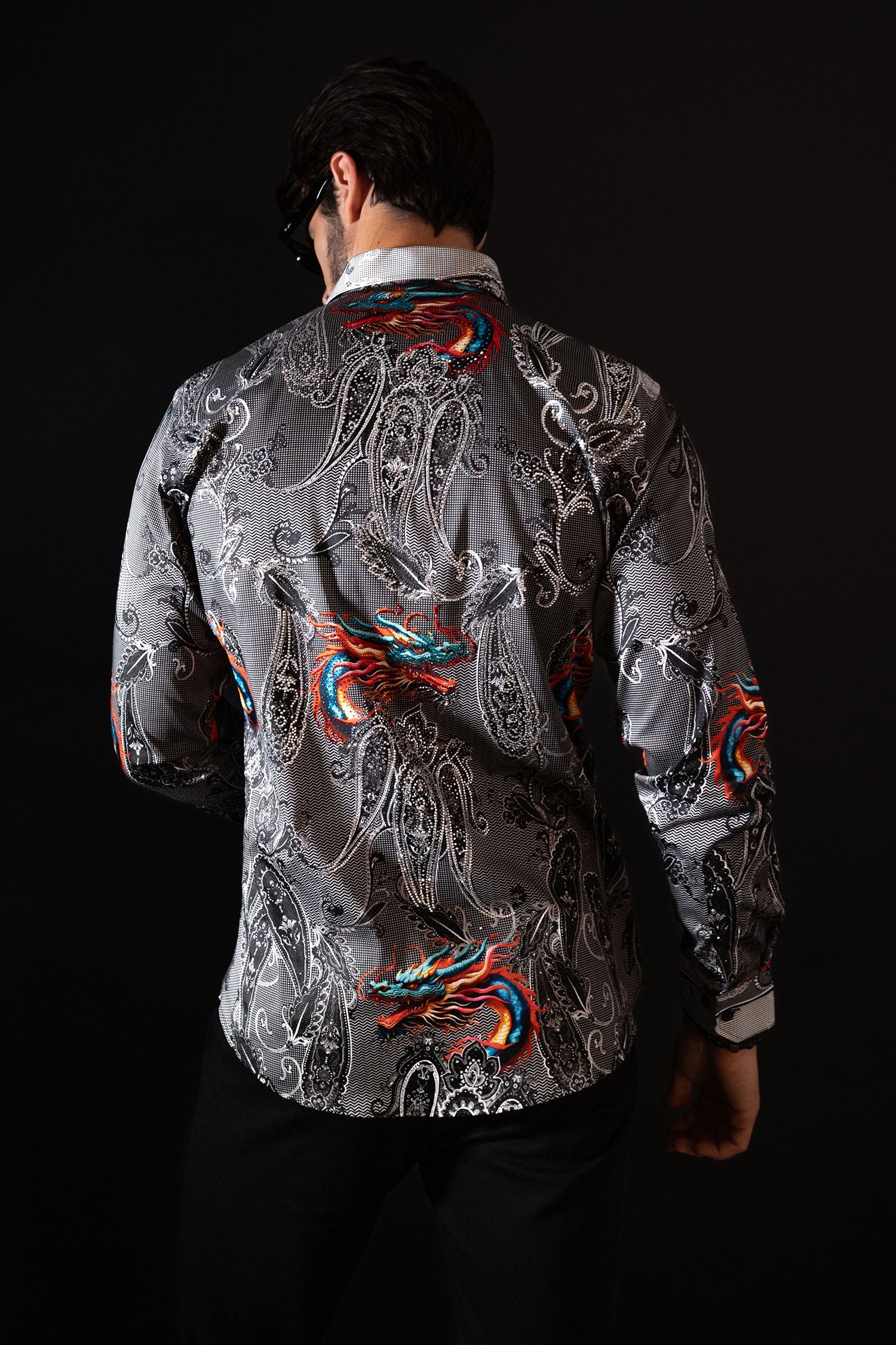 Breechquilt Rhinestone Long Sleeve Shirt