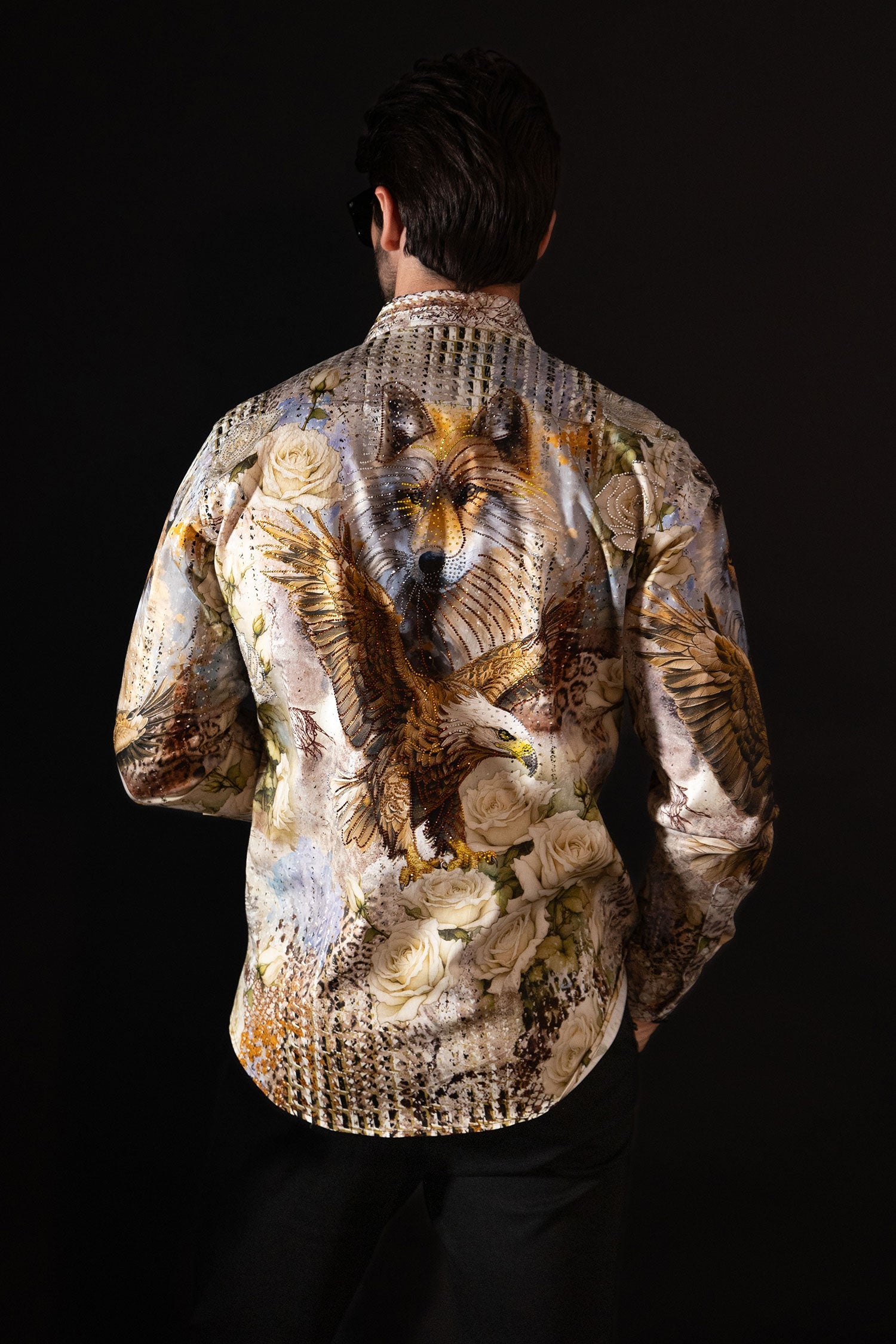 Breezelet Rhinestone Long Sleeve Shirt