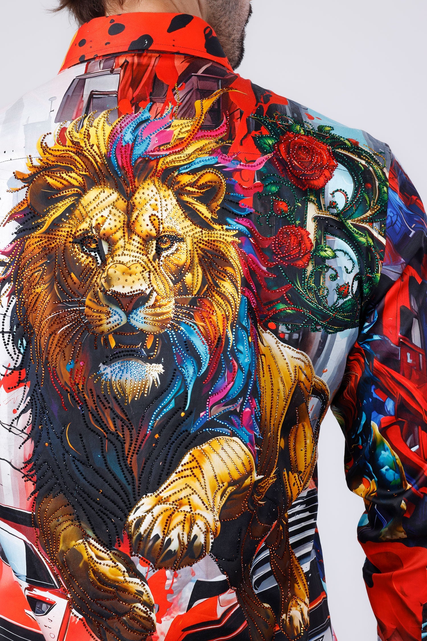 Breezery Rhinestone Long Sleeve Shirt