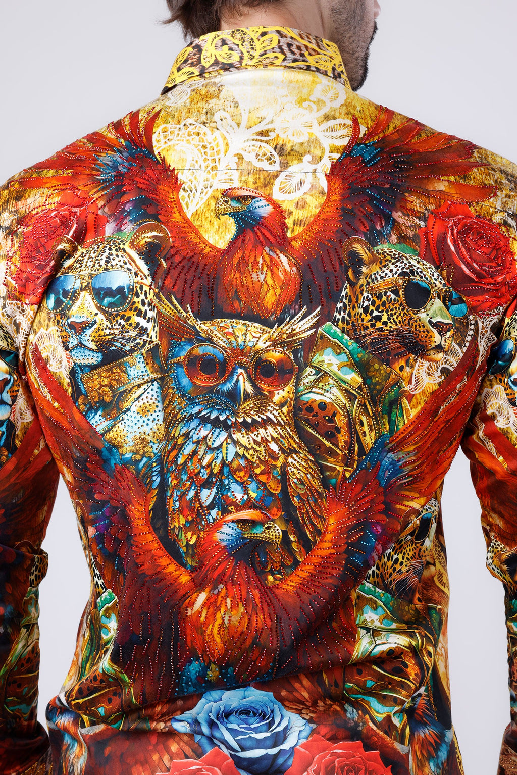 Charmspun Rhinestone Long Sleeve Shirt