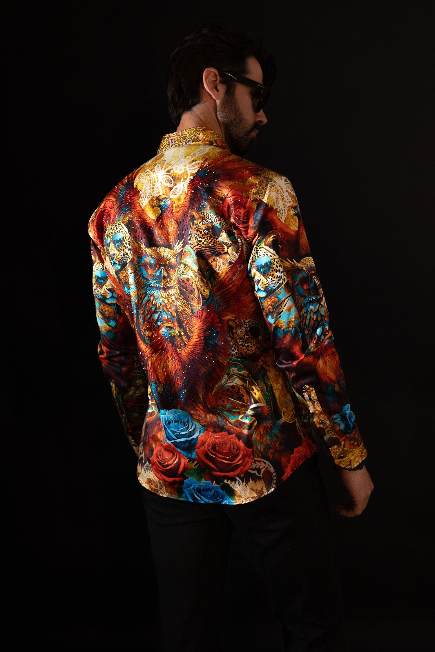 Charmspun Rhinestone Long Sleeve Shirt