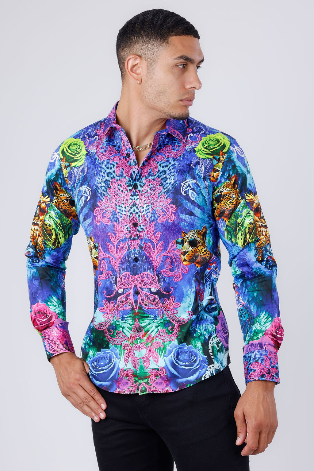 Charmspun Rhinestone Long Sleeve Shirt