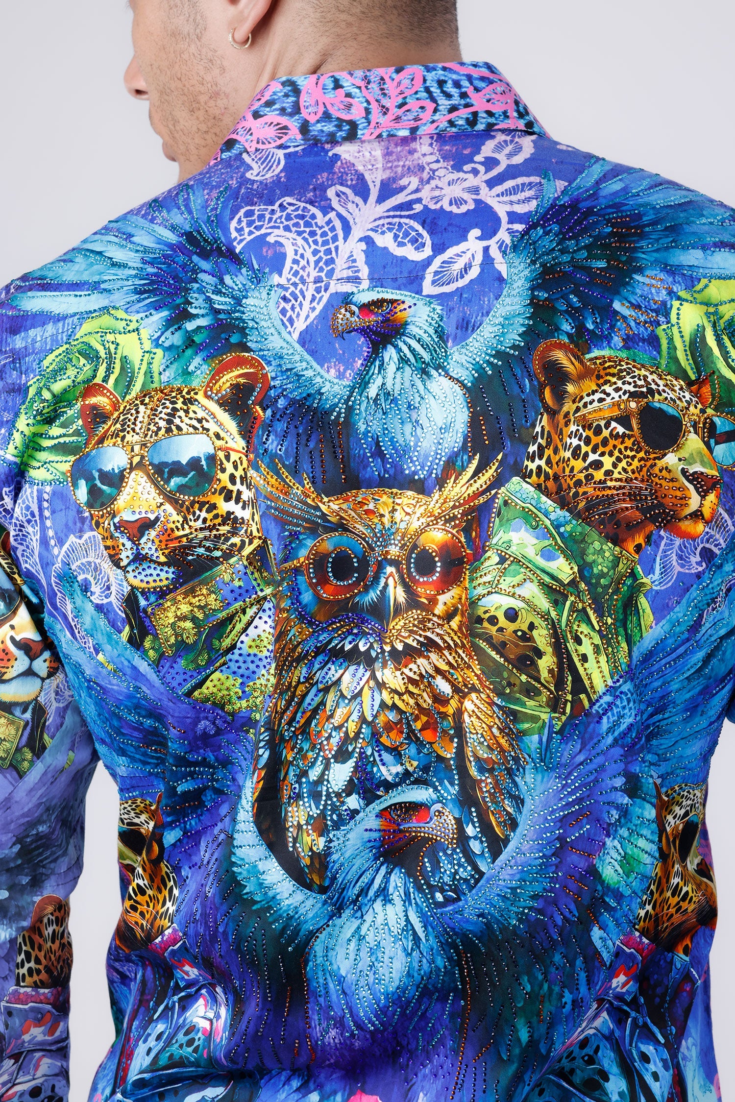 Charmspun Rhinestone Long Sleeve Shirt