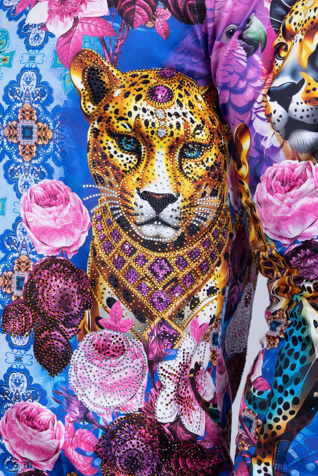 Glowgaiter Rhinestone Long Sleeve Shirt