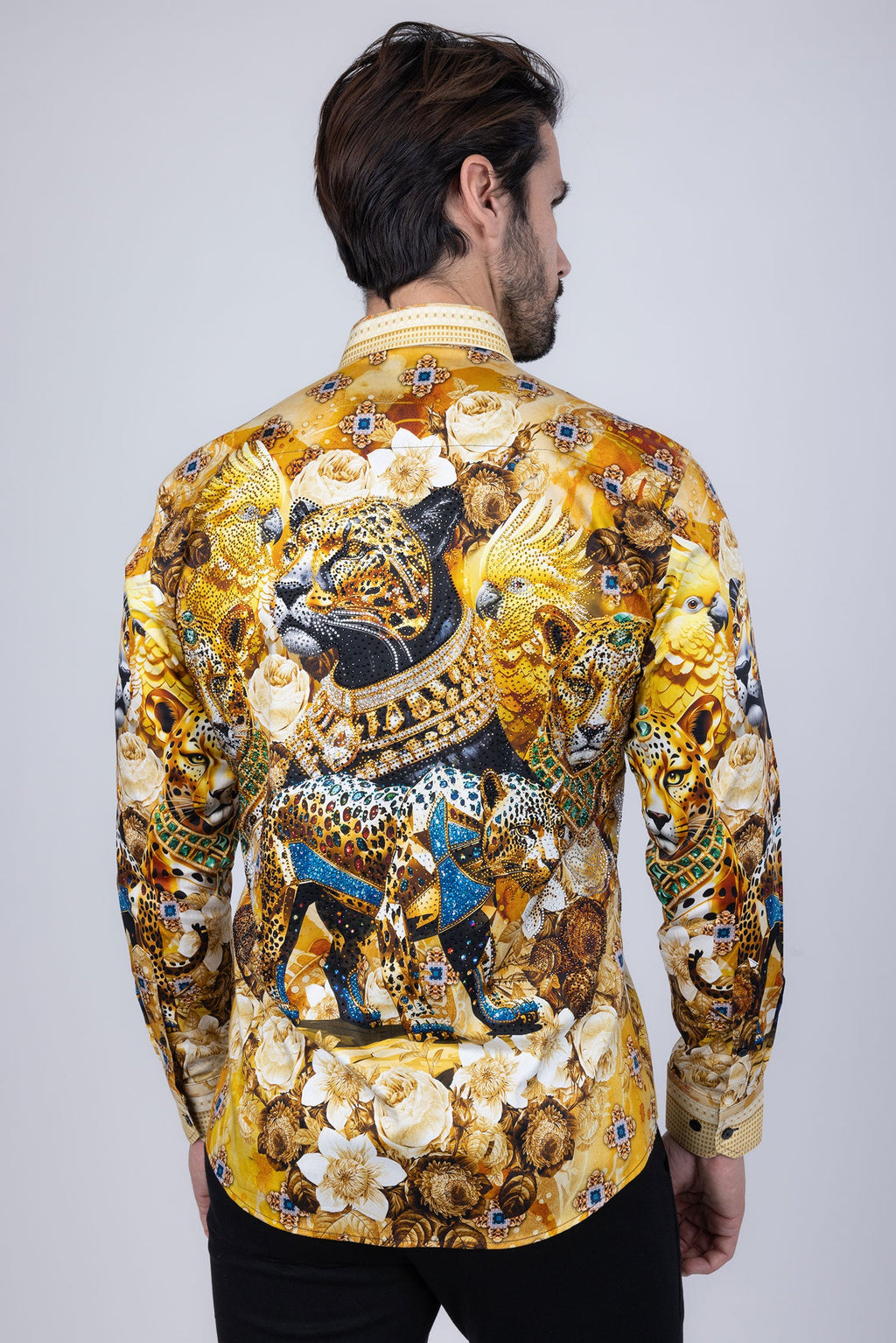 Glowgaiter Rhinestone Long Sleeve Shirt