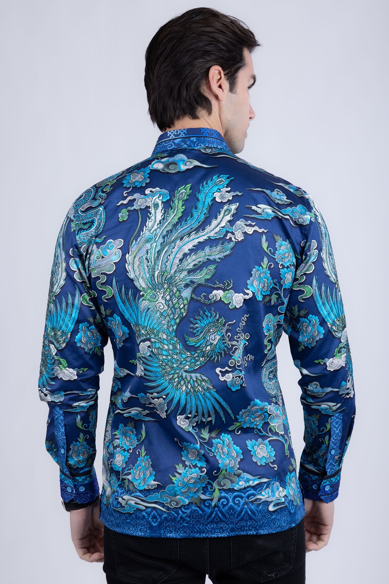 Flitstitch Rhinestone Long Sleeve Shirt