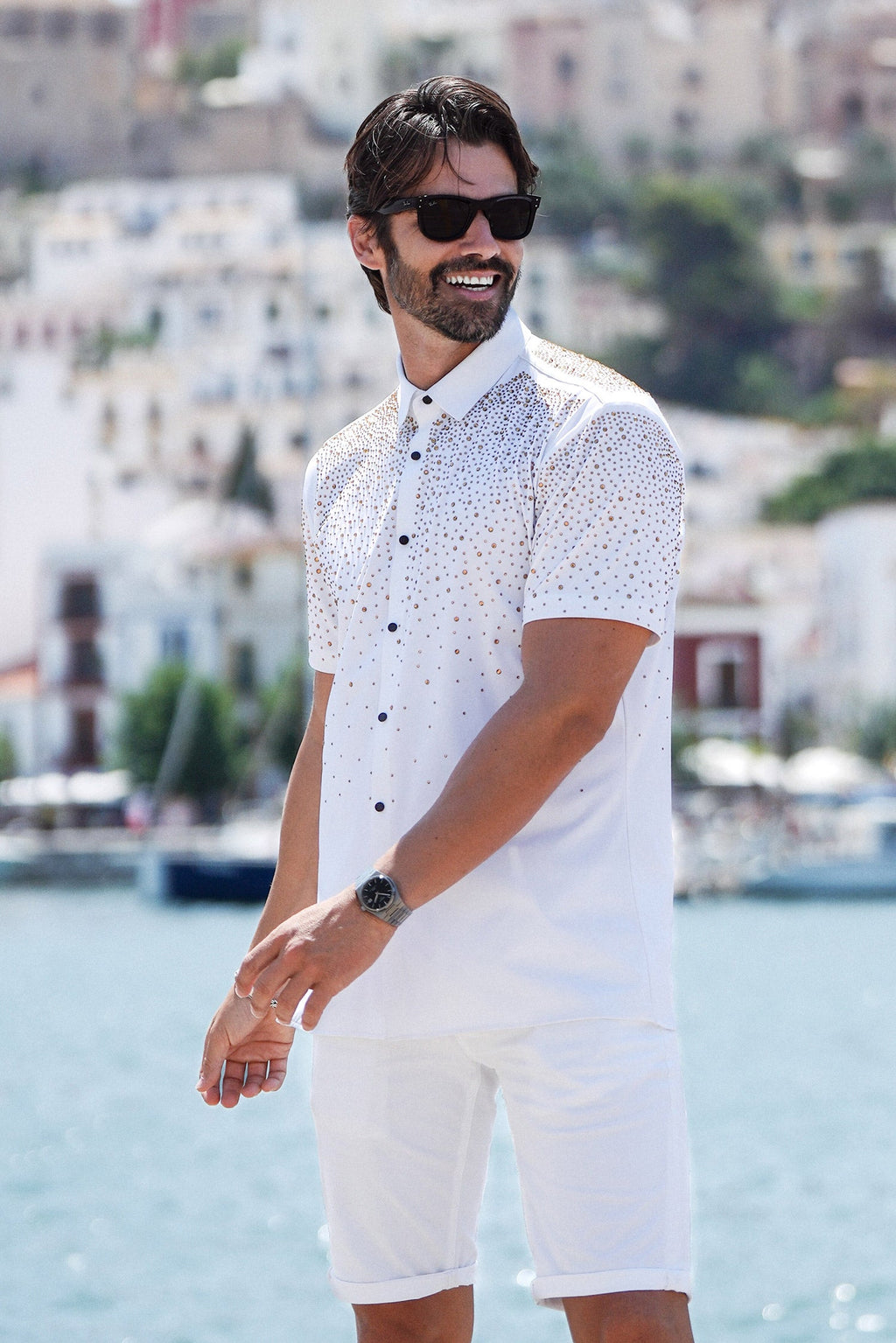 Edgy Bandwagon Short Sleeve Shirts