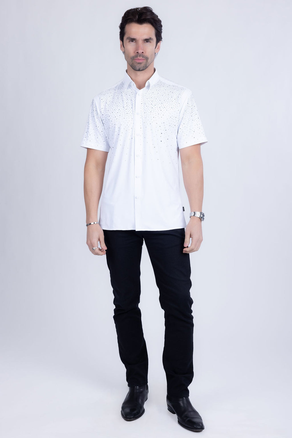 Edgy Bandwagon Short Sleeve Shirts