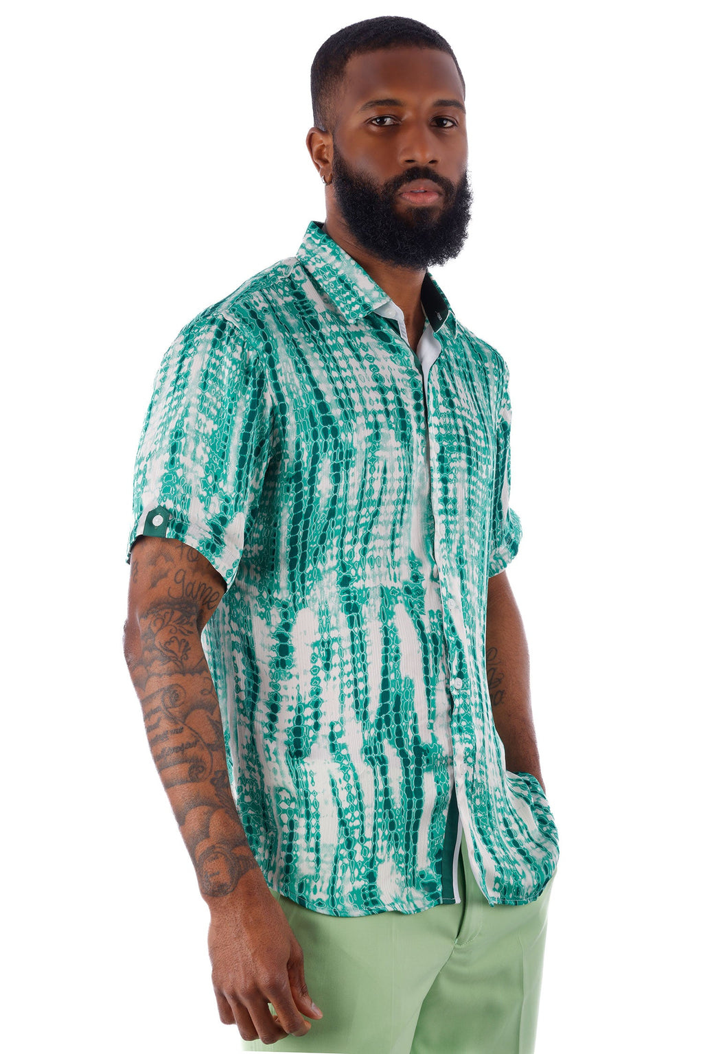 Flashy Fervor Short Sleeve Shirts