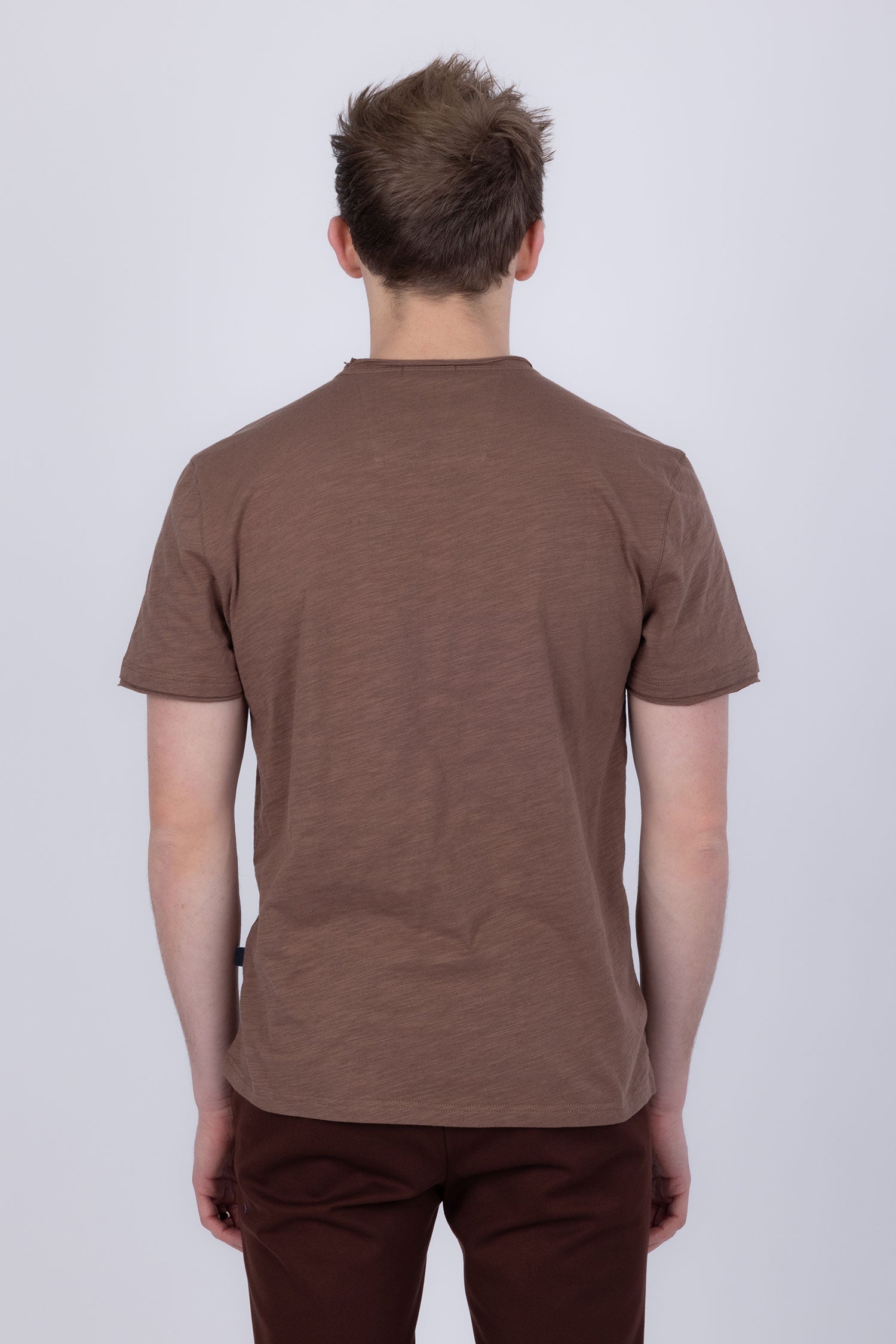 Agra V-Neck Solid T-Shirt