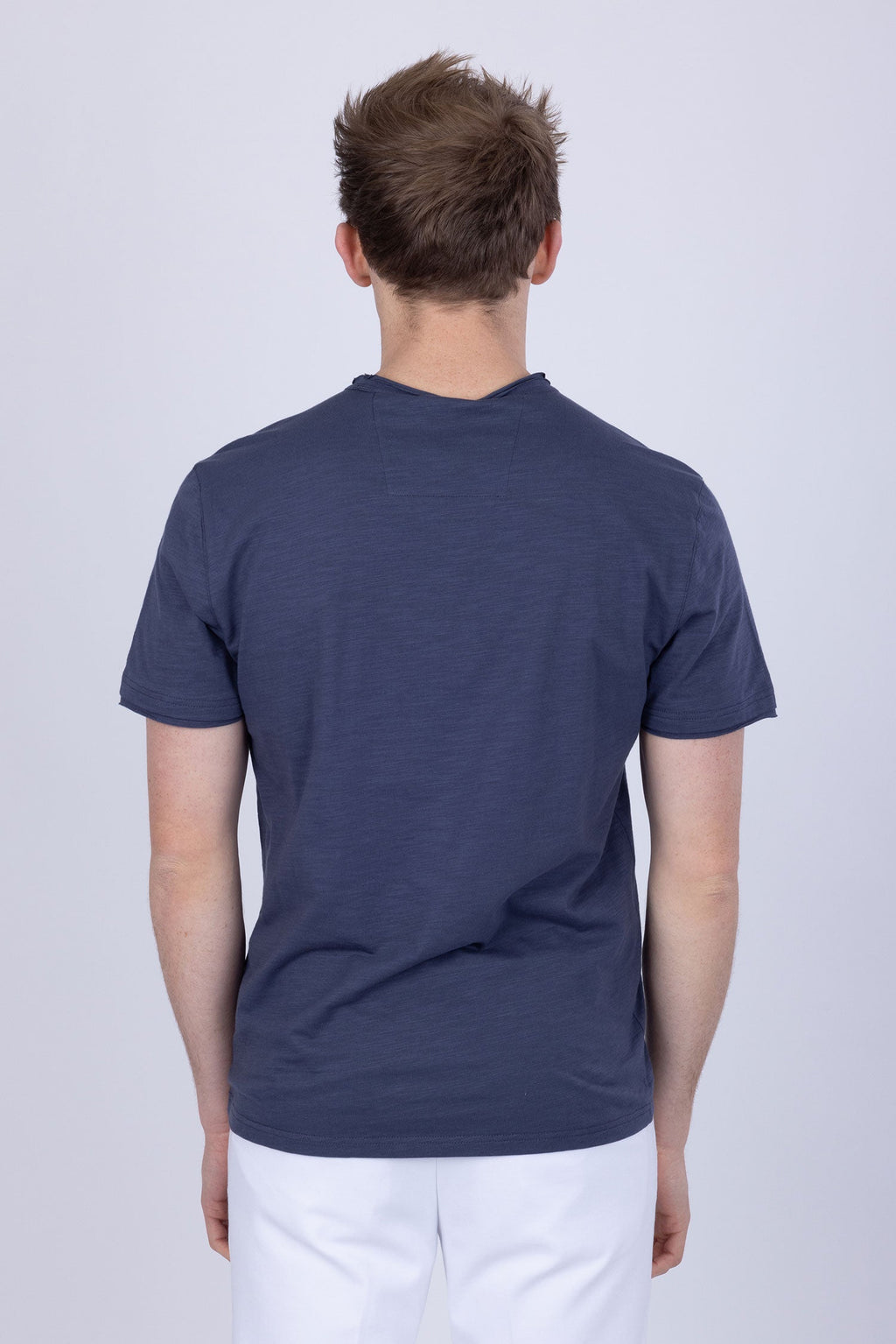 Agra V-Neck Solid T-Shirt