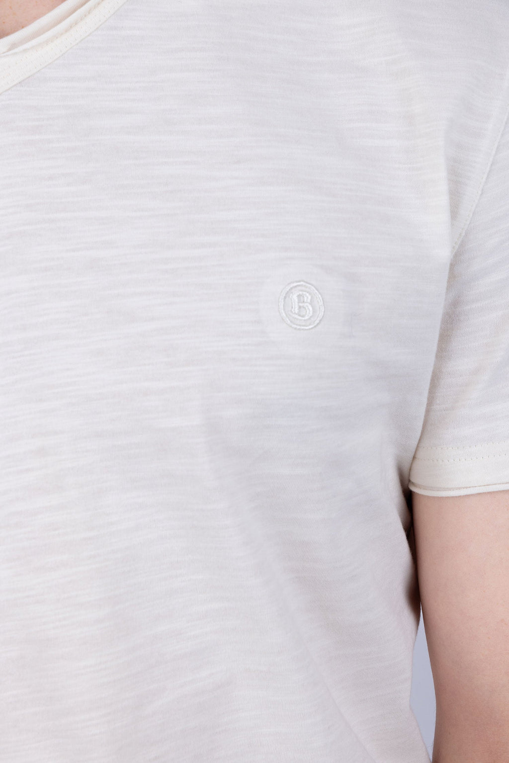 Agra V-Neck Solid T-Shirt