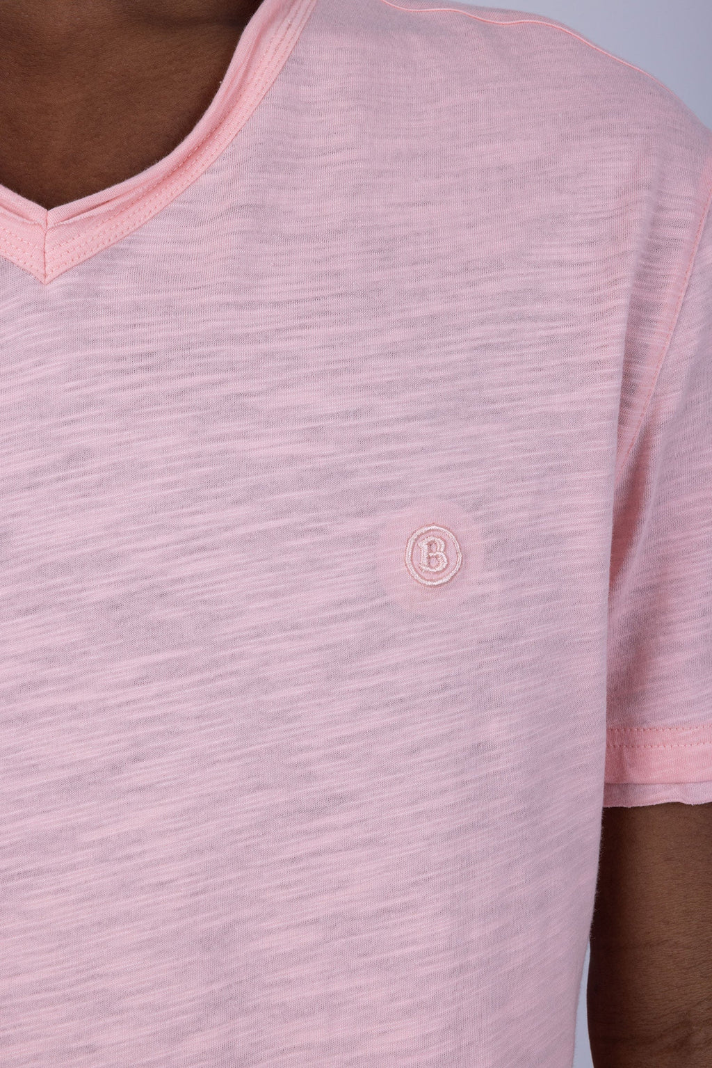 Agra V-Neck Solid T-Shirt