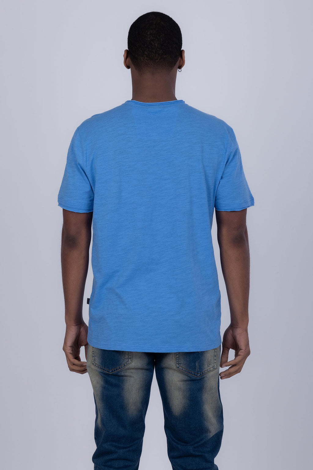Agra V-Neck Solid T-Shirt