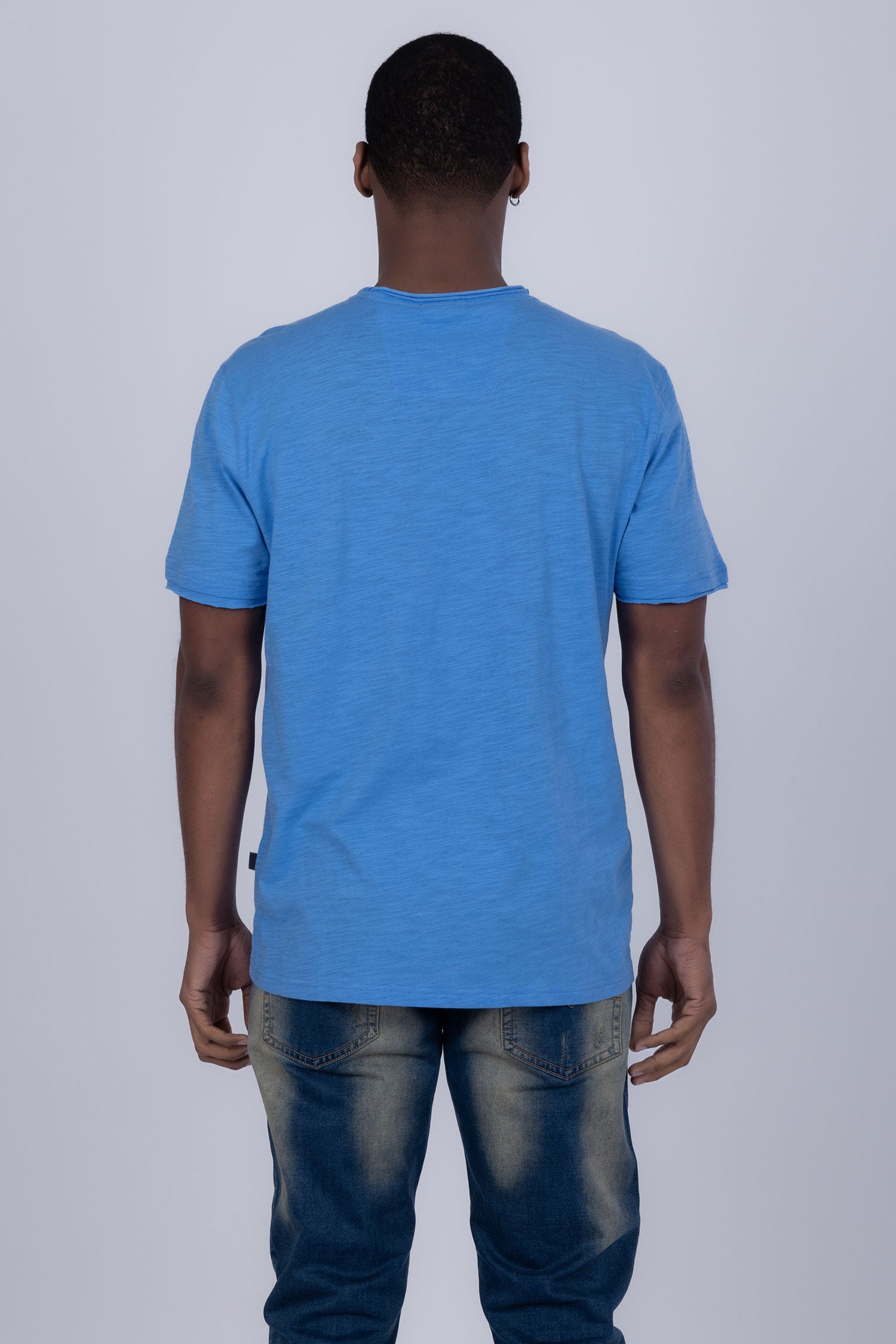 Agra V-Neck Solid T-Shirt