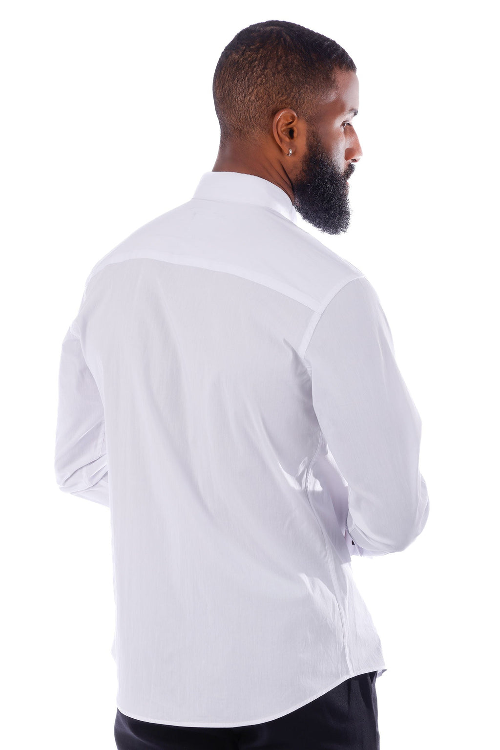 Symmetrical Tracing Long Sleeve Shirt