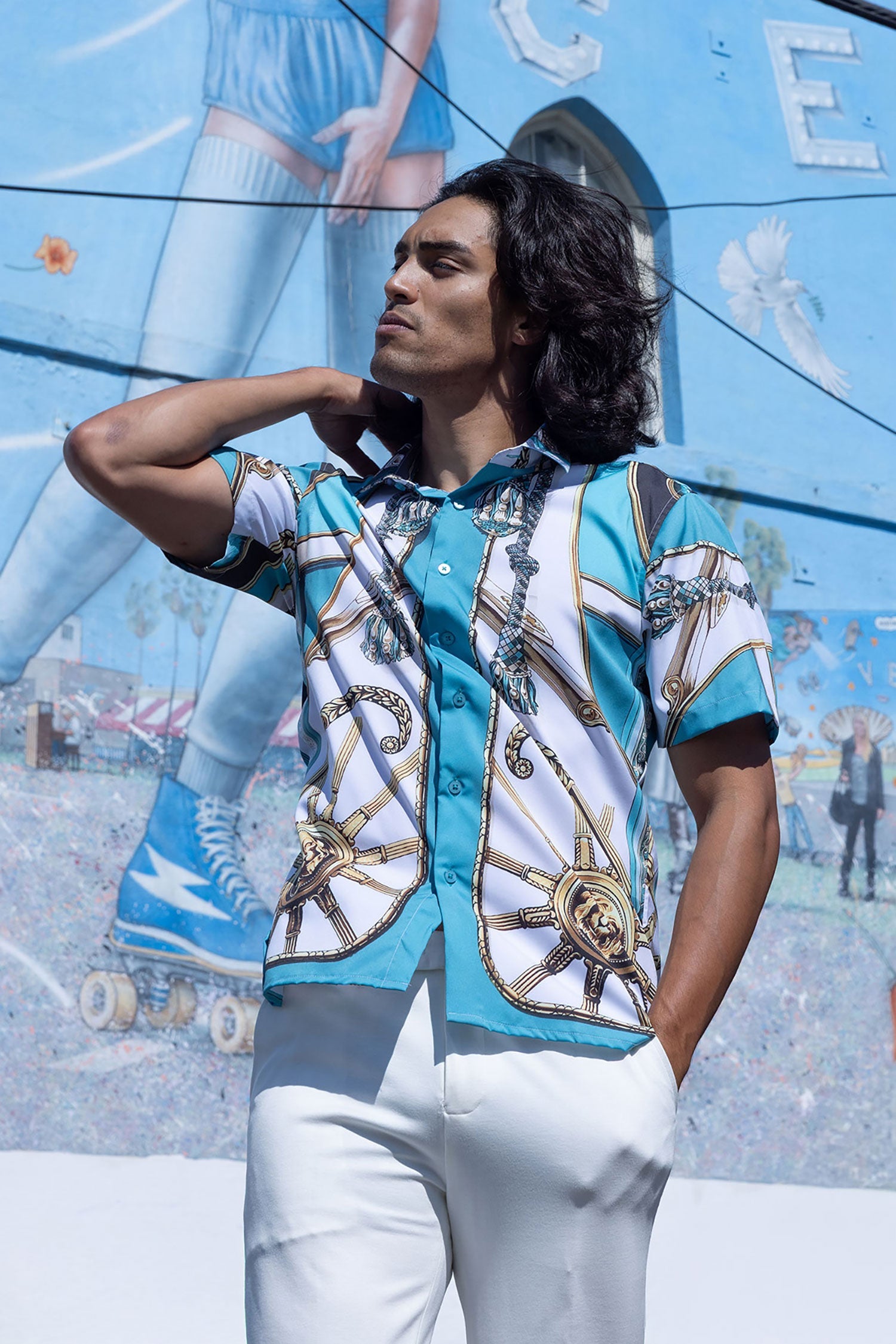 Flashy Infatuation Short Sleeve Shirt