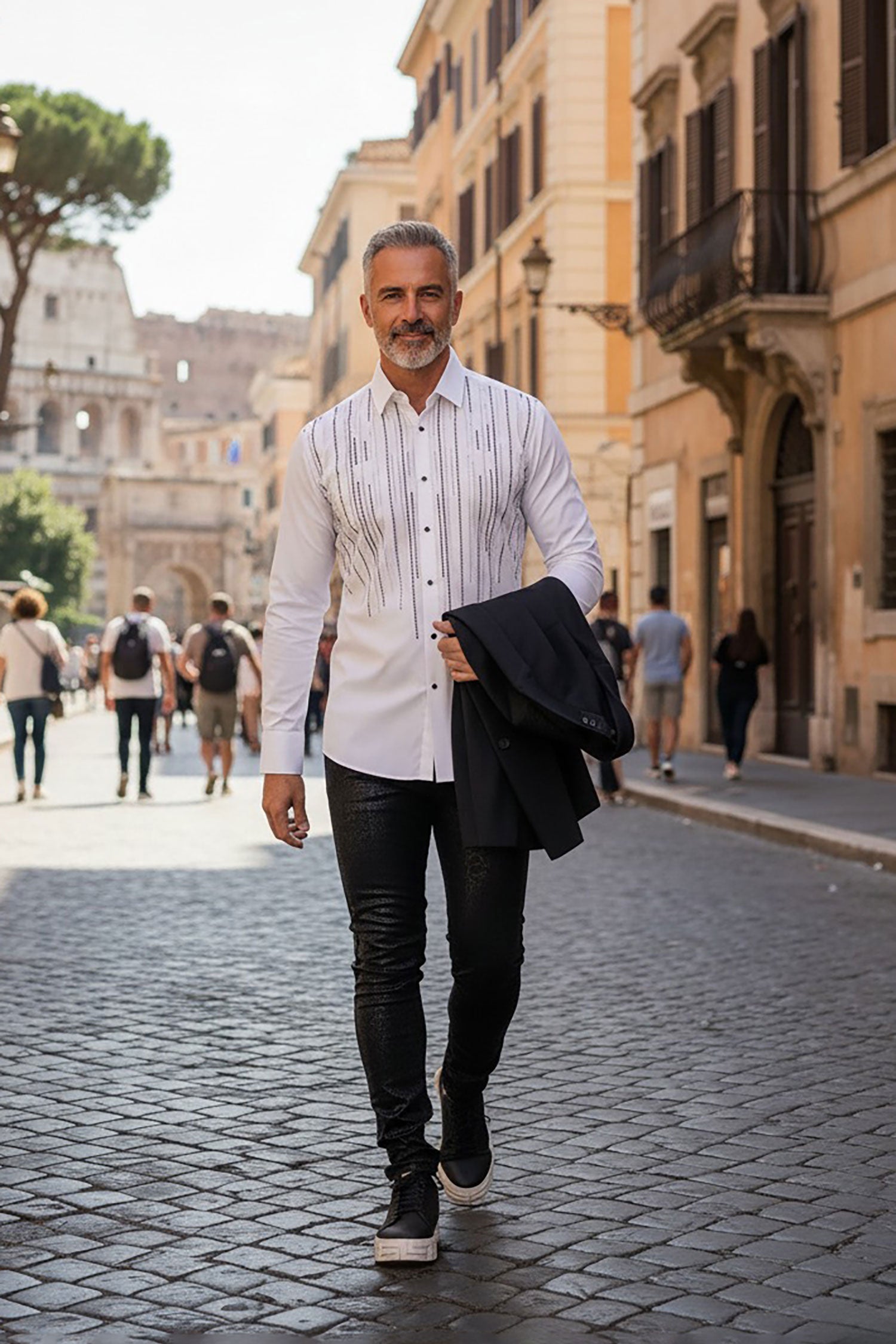 Lineament Outline Long Sleeve Shirt