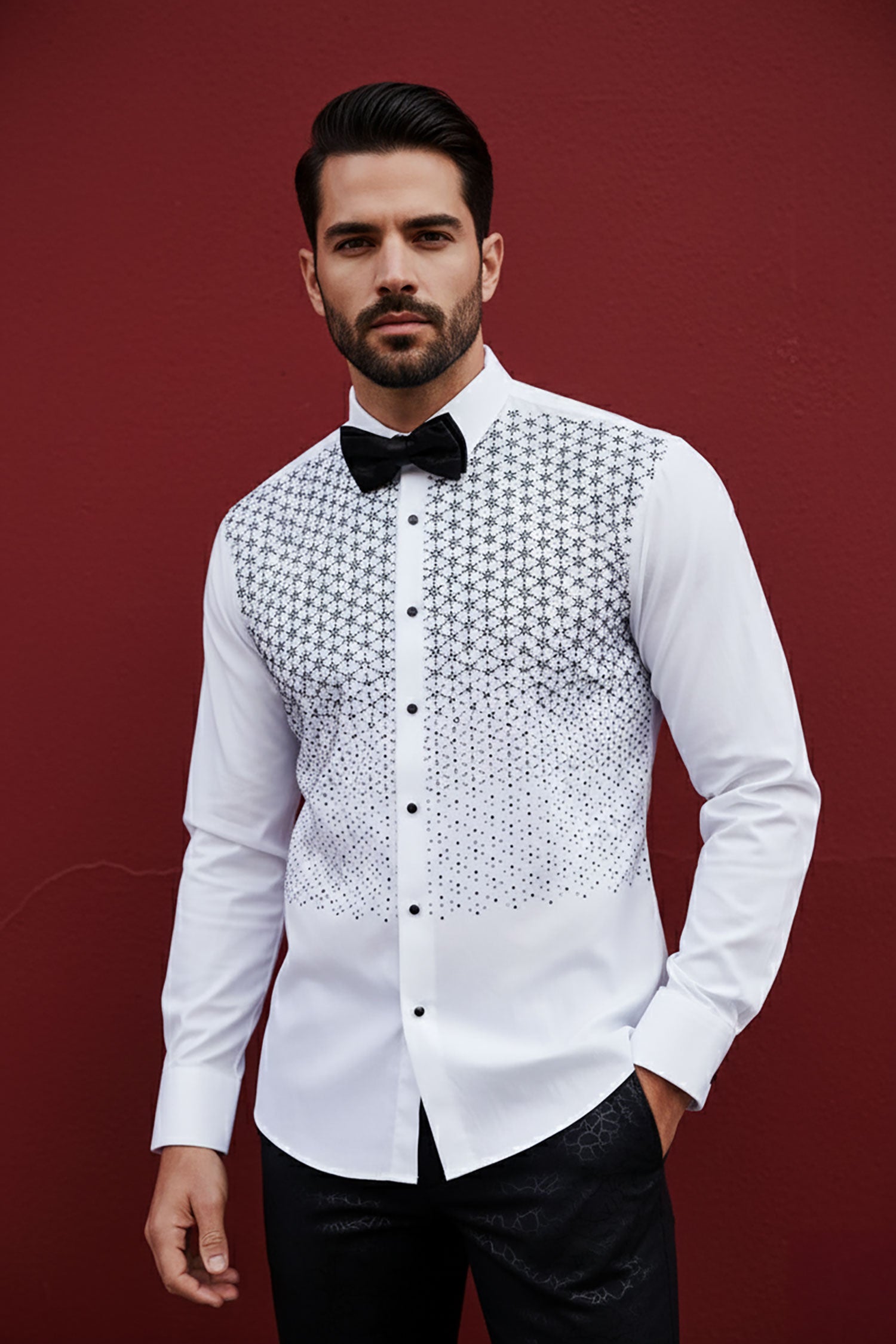 Particle Diagram Long Sleeve Shirt