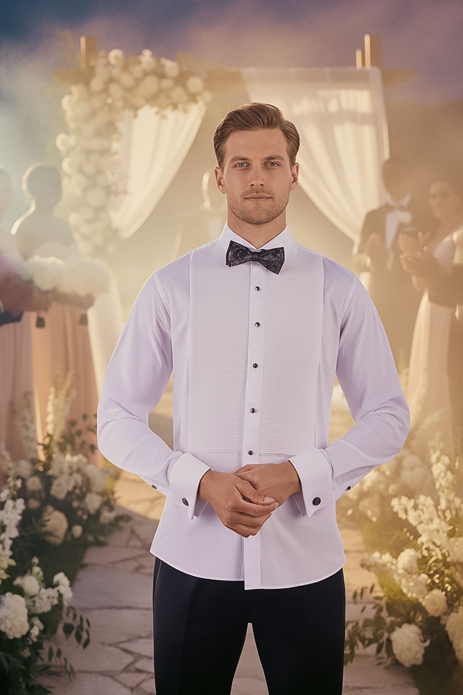 Stylish Mod Tuxedo Shirt