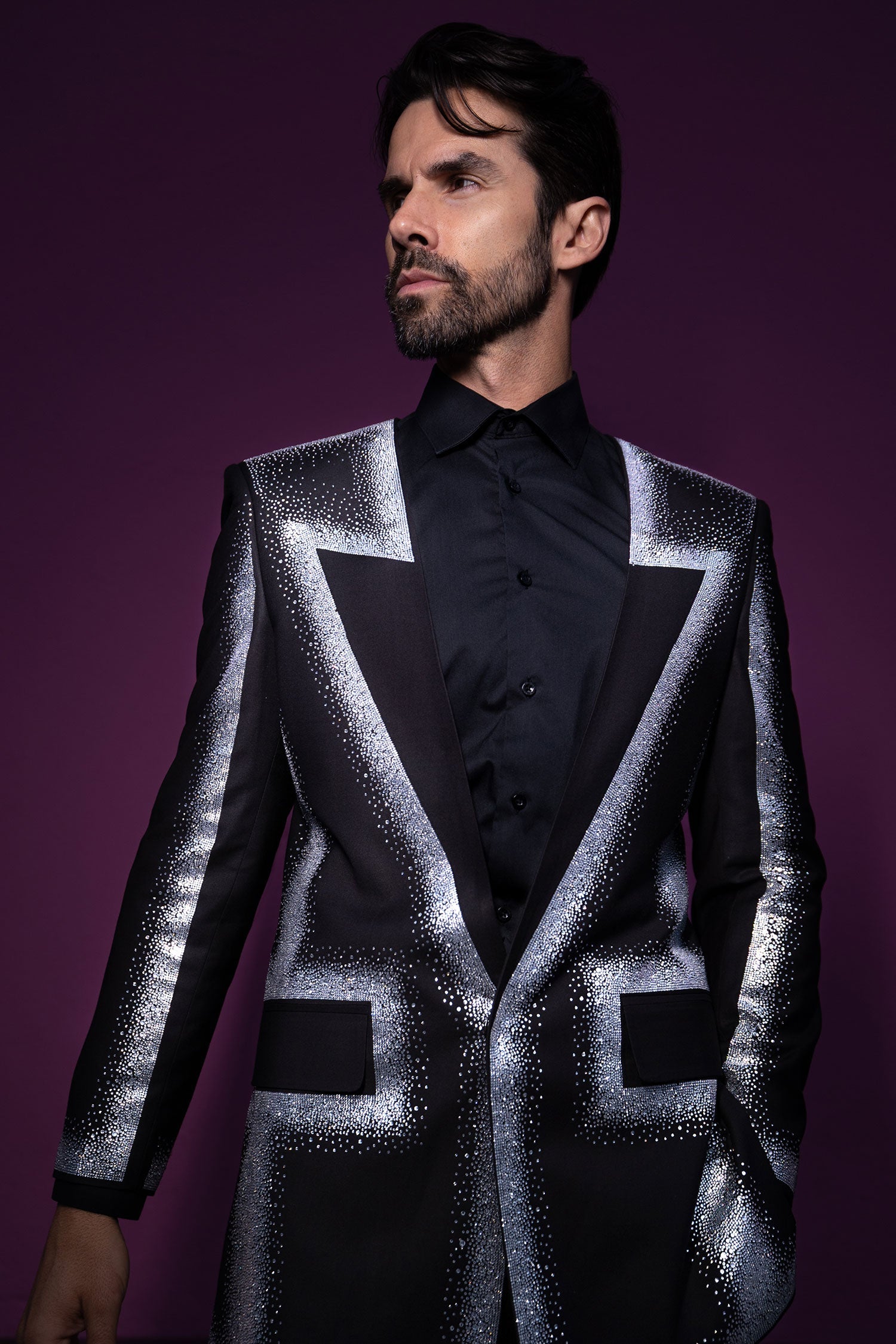 Chiba Rhinestone Blazer