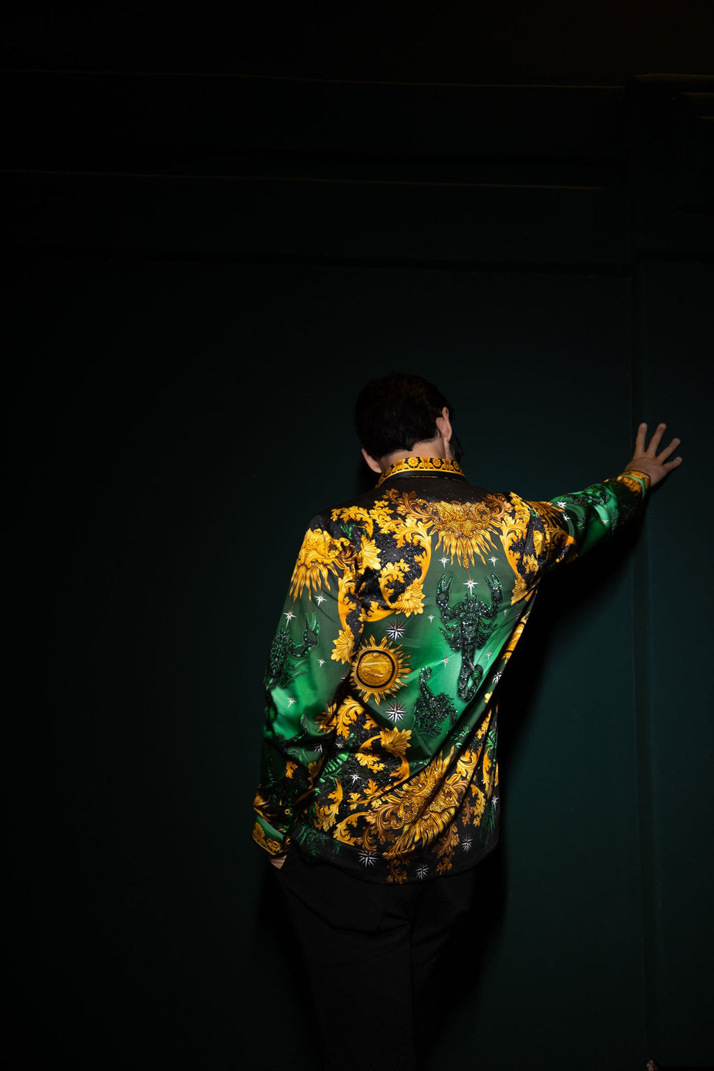 Cogent Approach Rhinestone Long Sleeve Shirt