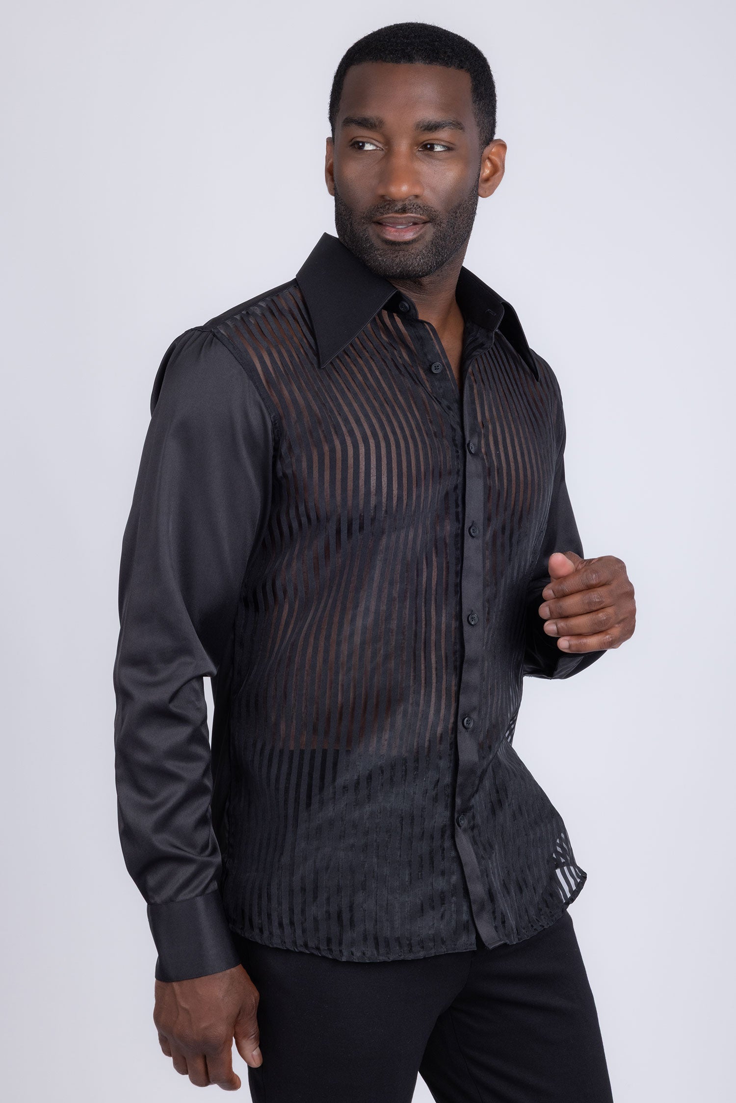 Beirut See Through Long Sleeve Shirt